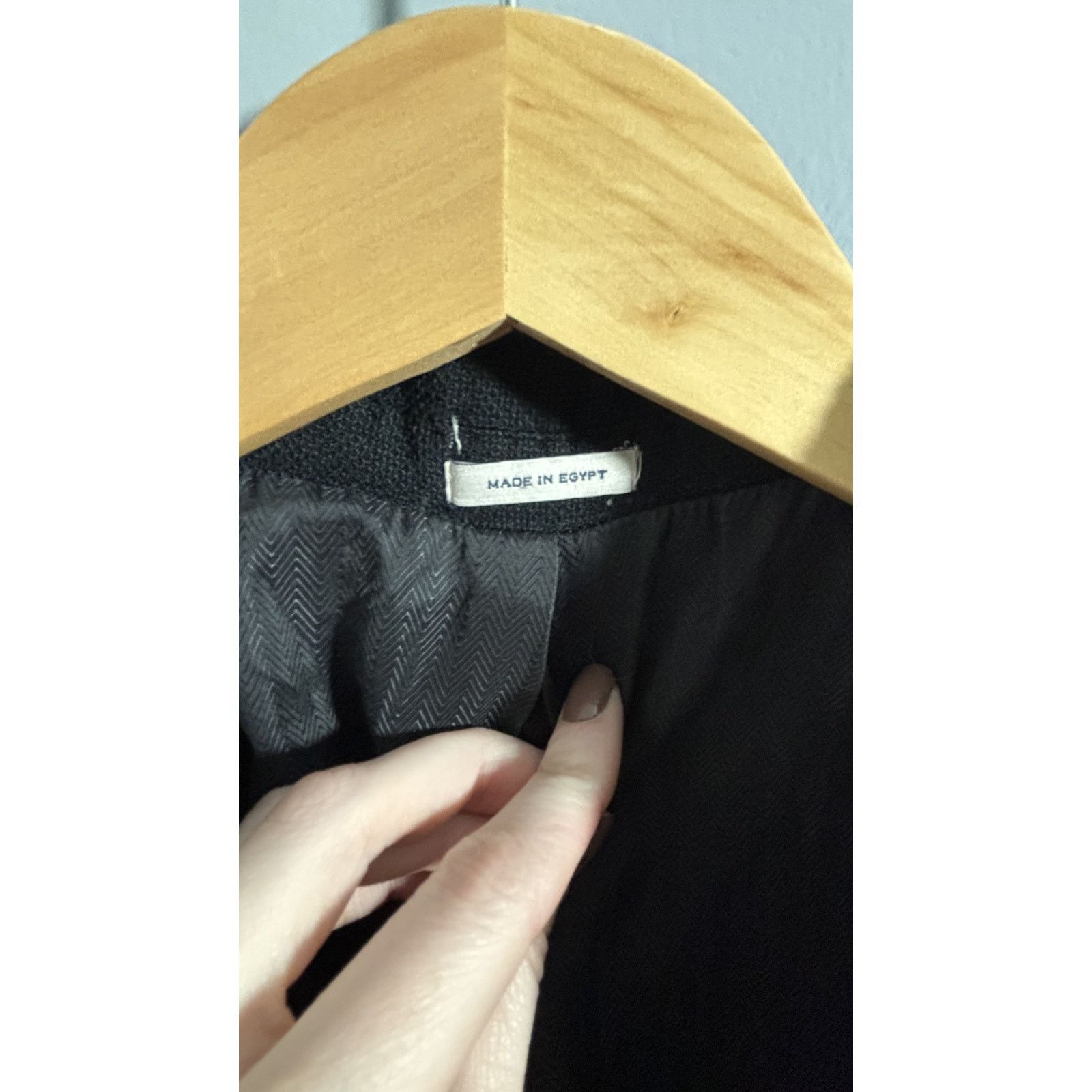 Joseph Abboud joseph abboud reda made in egypt black jacket Size 38R - 9 Thumbnail