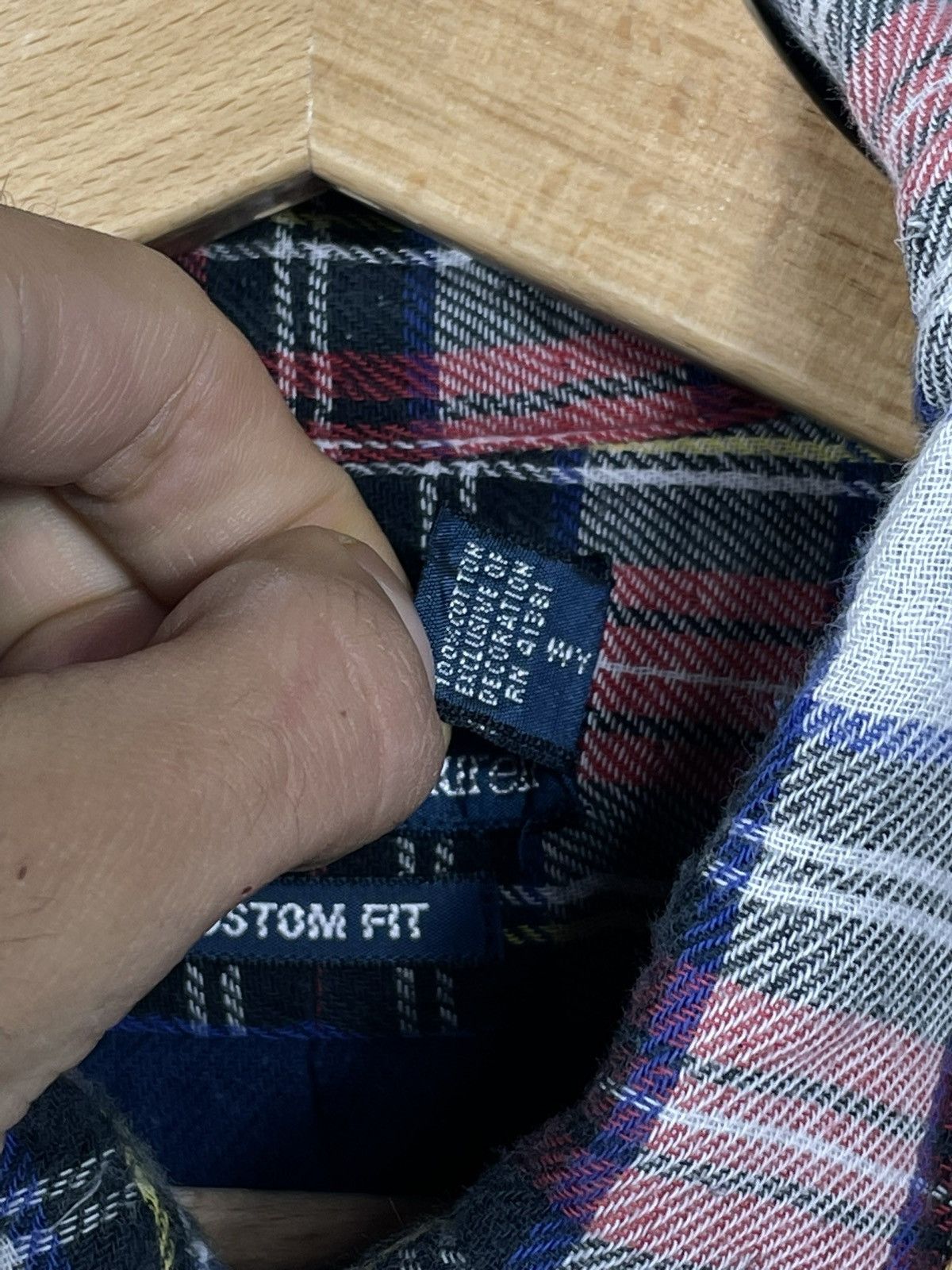 Flannel × Polo Ralph Lauren × Ralph Lauren Flannel Polo Ralph Lauren Vintage Retro Y2k 00s Mens Shirt Size US L / EU 52-54 / 3 - 7 Thumbnail