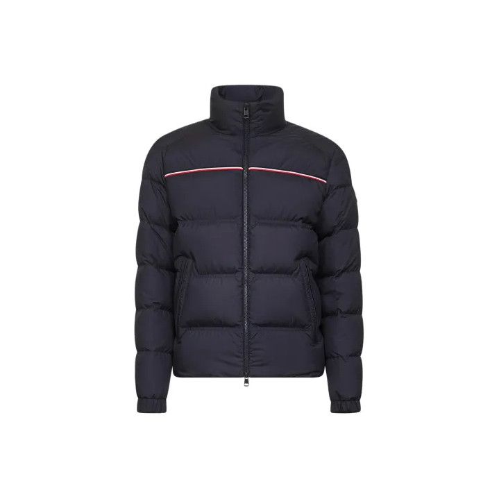 Moncler Moncler Bouvaque Striped Short Zip Down Jacket Size US M / EU 48-50 / 2 - 1 Thumbnail