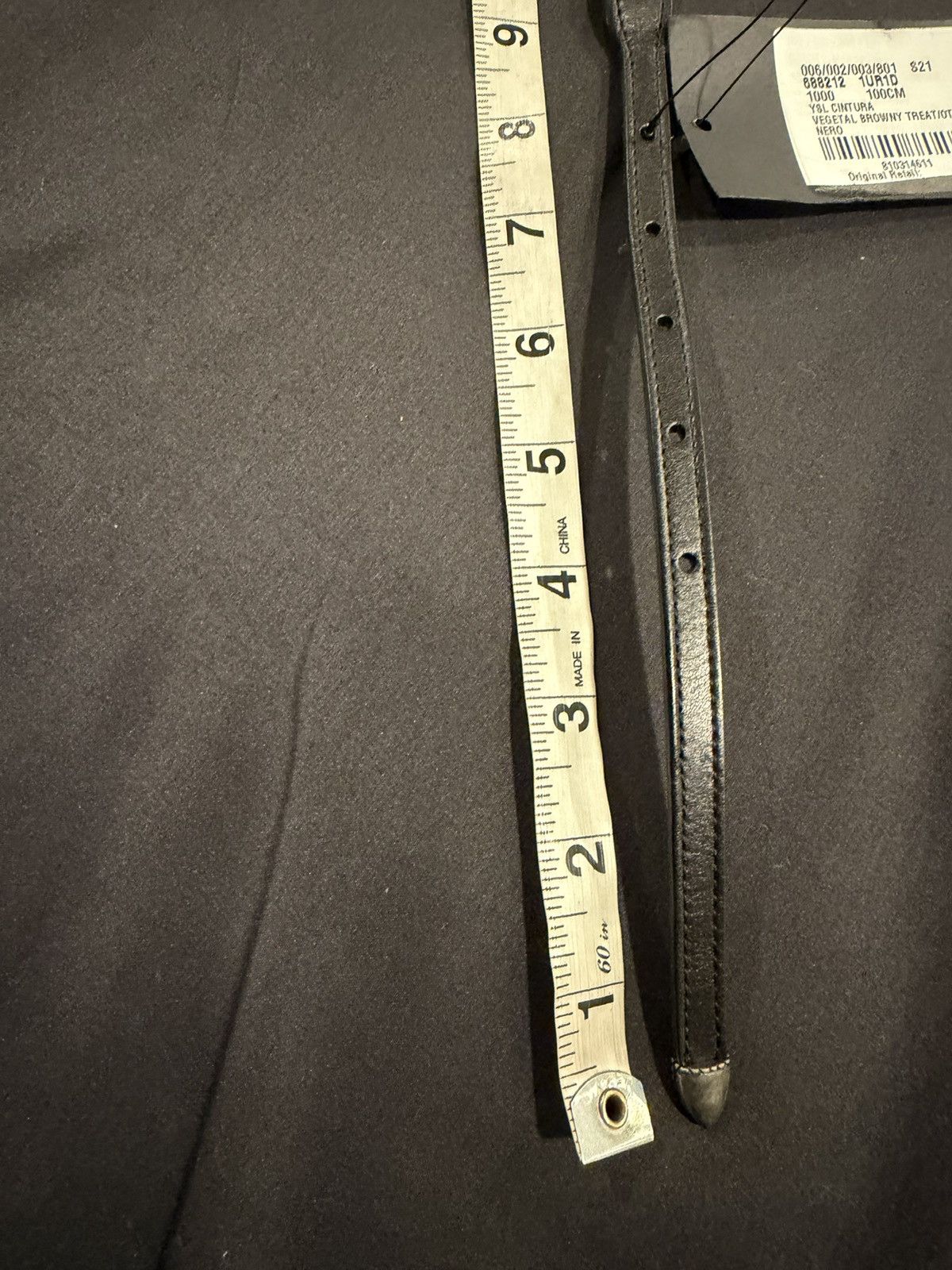 Saint Laurent Paris Saint Laurent men’s western skinny belt. 100/38. $750 Size 38 - 14 Thumbnail