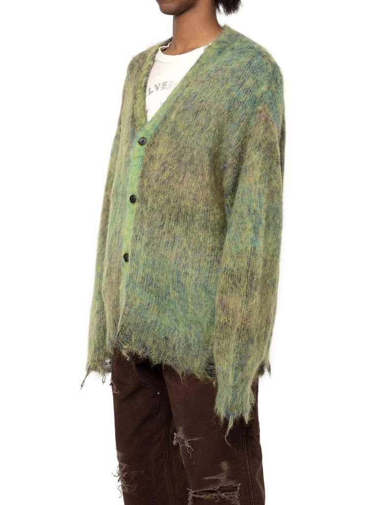 Maison MIHARA YASUHIRO Kamiya Kasuri Mohair Cardigan size S Size US S / EU 44-46 / 1 - 4 Thumbnail