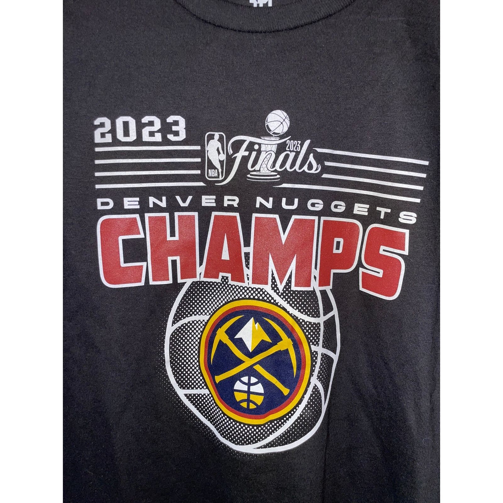 NBA Youth NBA Denver Nuggets Finals Champs Basketball Shirt L Size US L / EU 52-54 / 3 - 2 Thumbnail