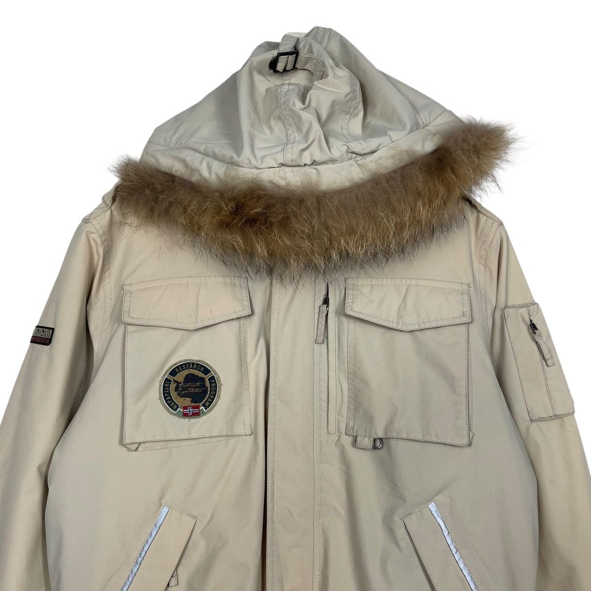 Napapijri Napapijri Geographic Expedition Experience Fur Hoodie Size US L / EU 52-54 / 3 - 2 Thumbnail