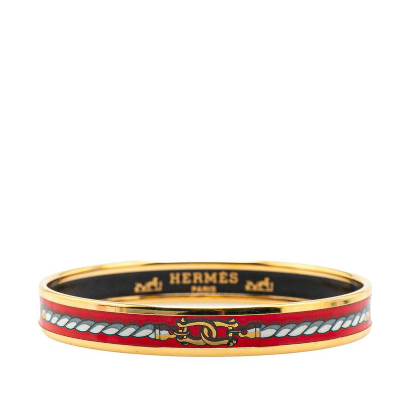 Hermes Hermes Hermes Email PM Cloisonne Bracelet Metal Bracelet DUTY FREE for USA Size ONE SIZE - 1 Thumbnail