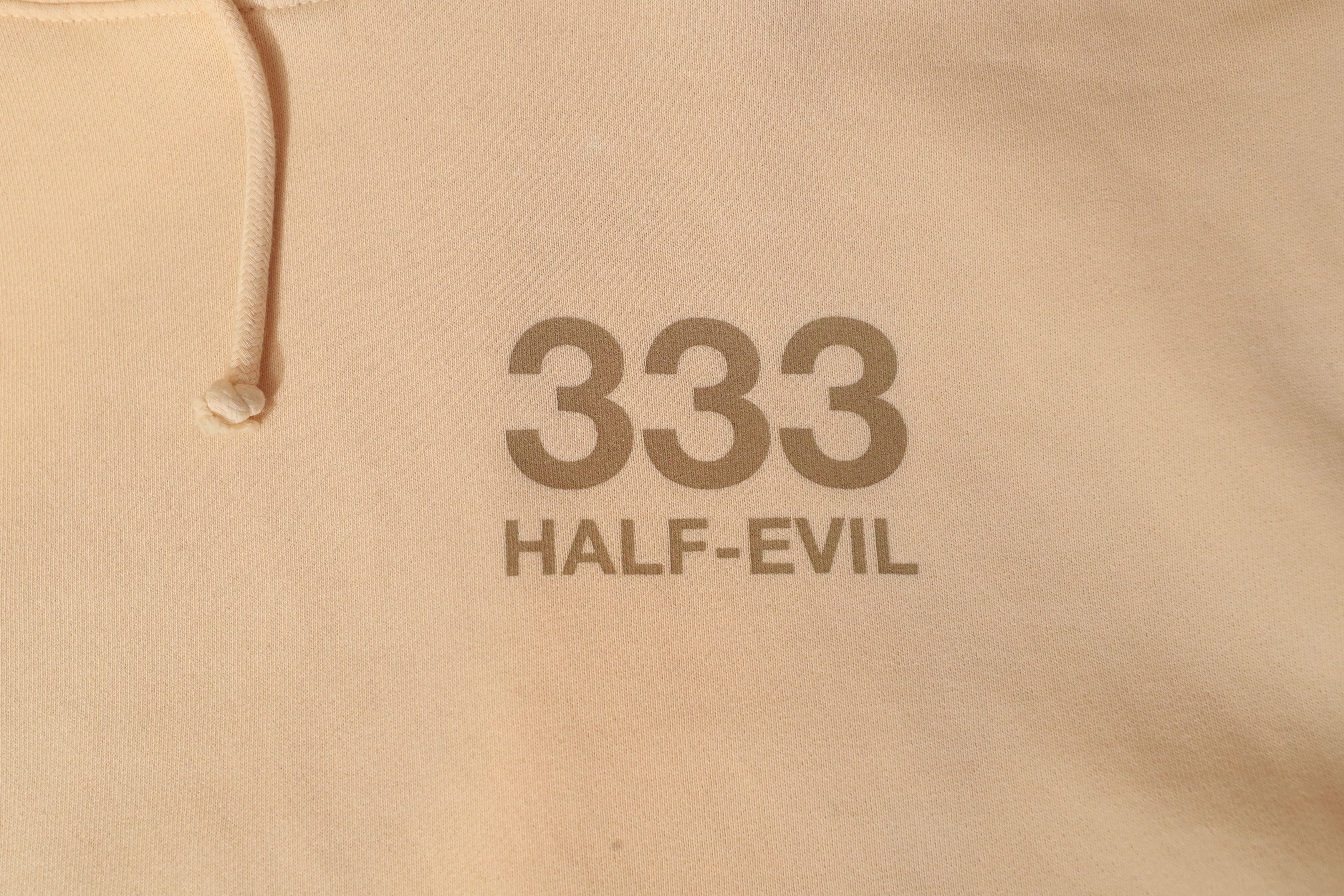 Half Evil 333 Half Evil Cream Hoodie (L) Size US L / EU 52-54 / 3 - 5 Thumbnail