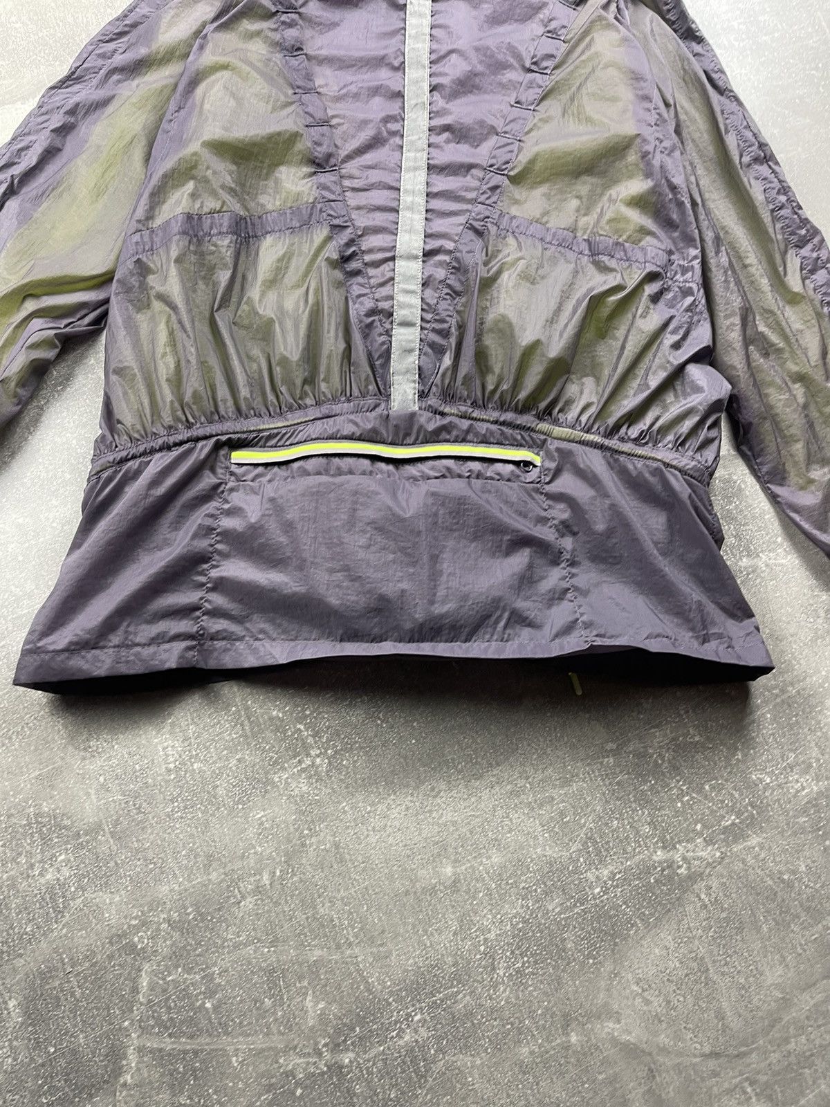 Adidas Adidas by Stella McCartney Sheer Nylon Windbreaker Jacket Size XS / US 0-2 / IT 36-38 - 12 Thumbnail
