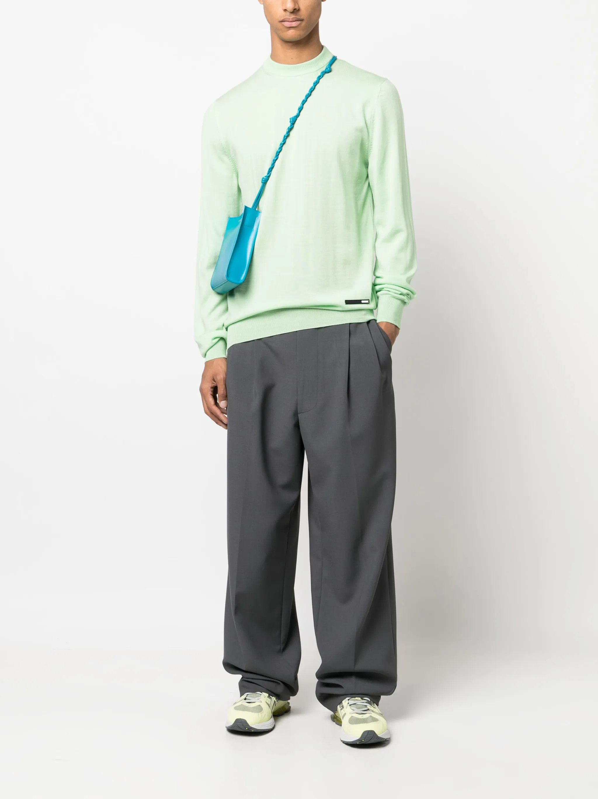 OAMC o1y0225 Crewneck Sweater in Mint Green Size US L / EU 52-54 / 3 - 5 Thumbnail
