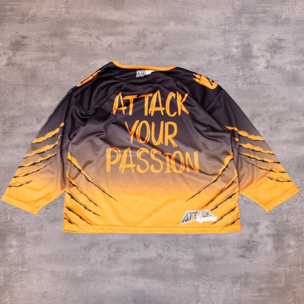 Vintage Attack Apparel Bear All Over Print Oversize Hockey Jersey Size US XXL / EU 58 / 5 - 3 Thumbnail