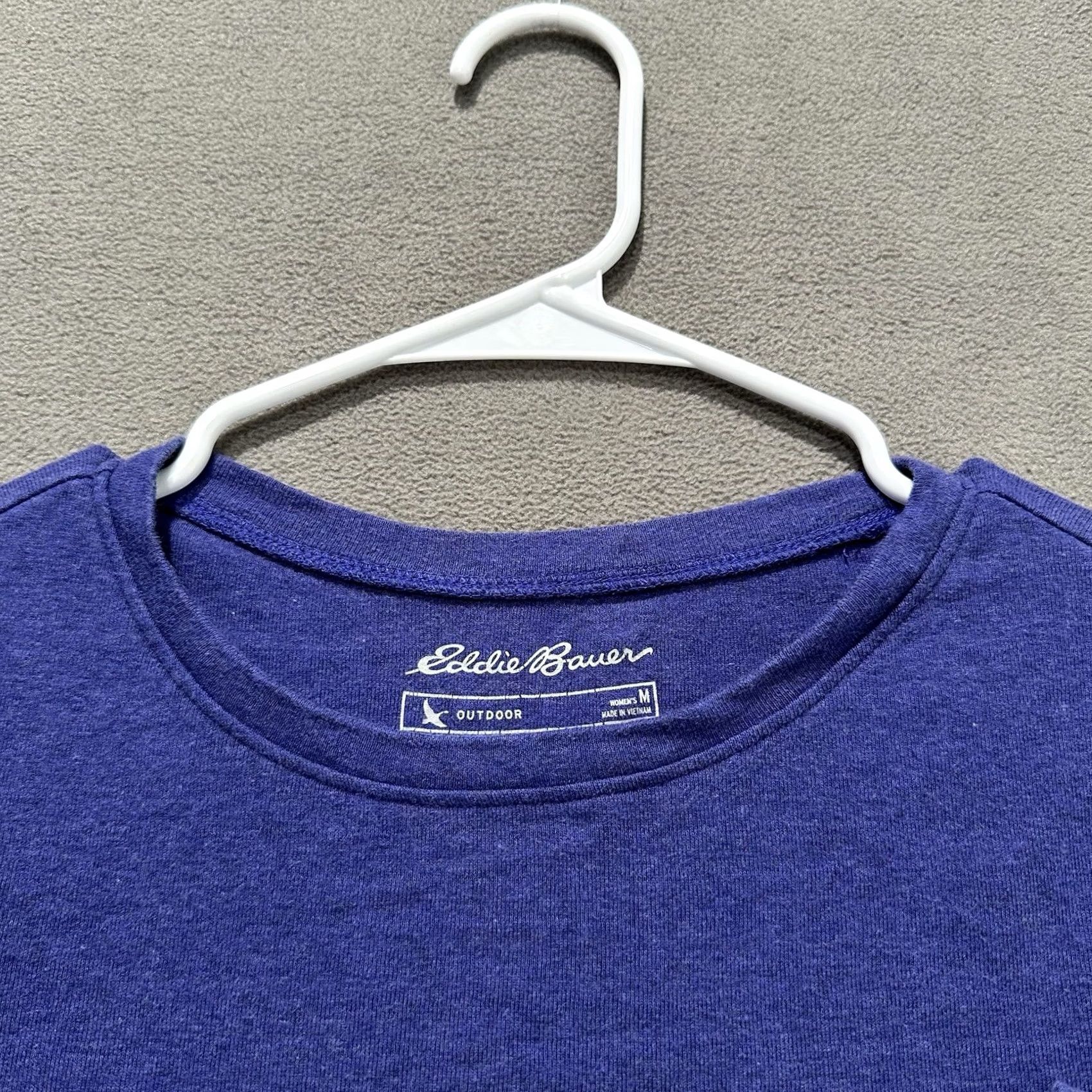 Eddie Bauer Eddie Bauer Shirt Womens M Purple Long Sleeve Casual Tee Cotton Crewneck Size M / US 6-8 / IT 42-44 - 3 Thumbnail
