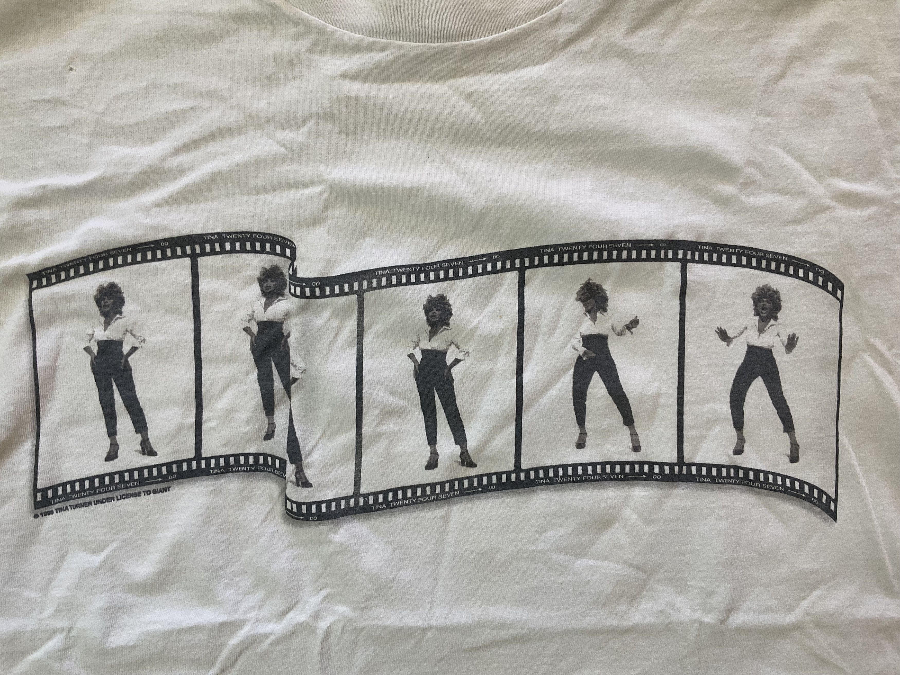 Giant Vintage Tina Turner 1999 Twenty Four Seven Tour T-Shirt Size US M / EU 48-50 / 2 - 3 Thumbnail