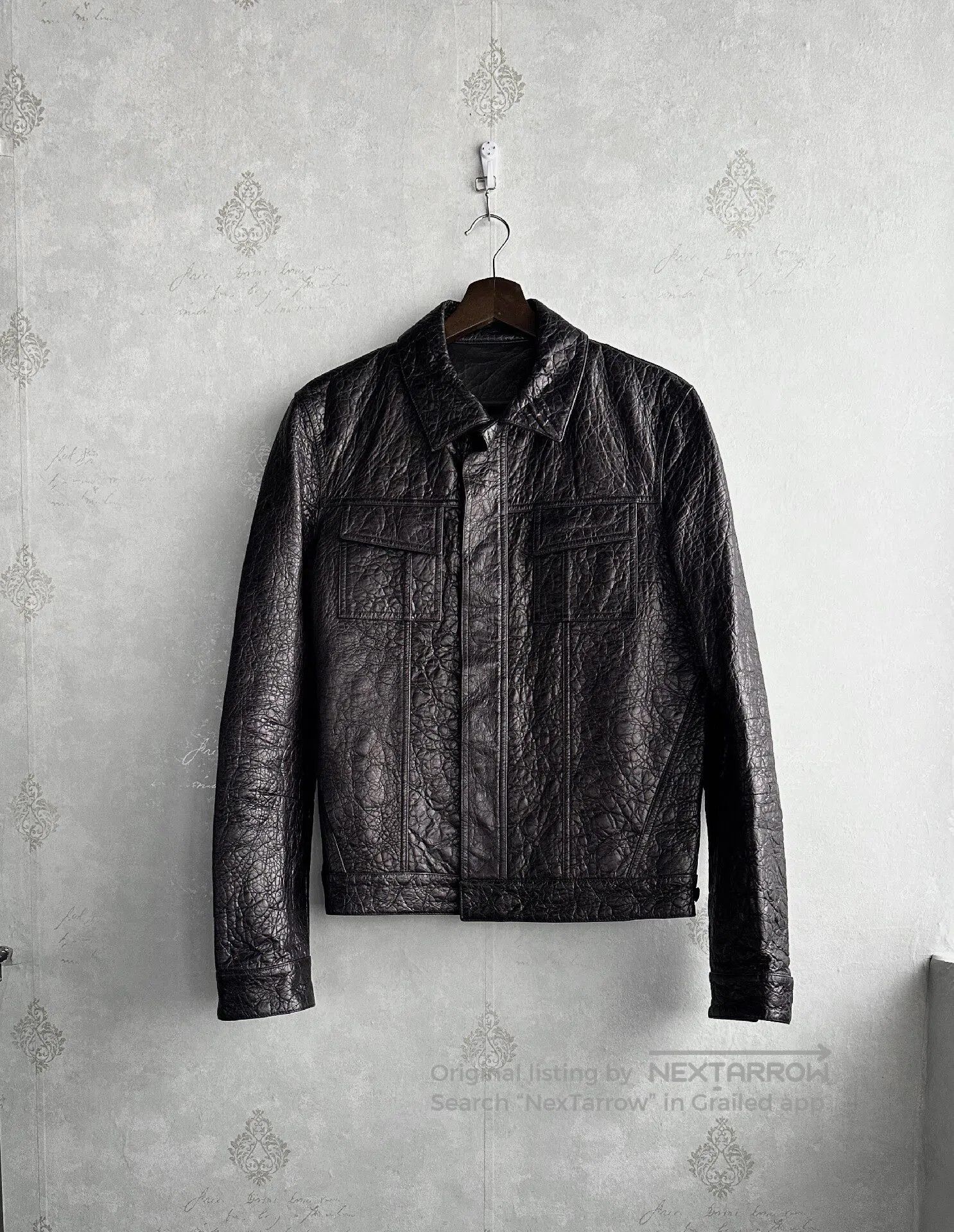 Balenciaga Balenciaga size48 10aw Pulp Leather Jacket| Size US M / EU 48-50 / 2 - 2 Thumbnail