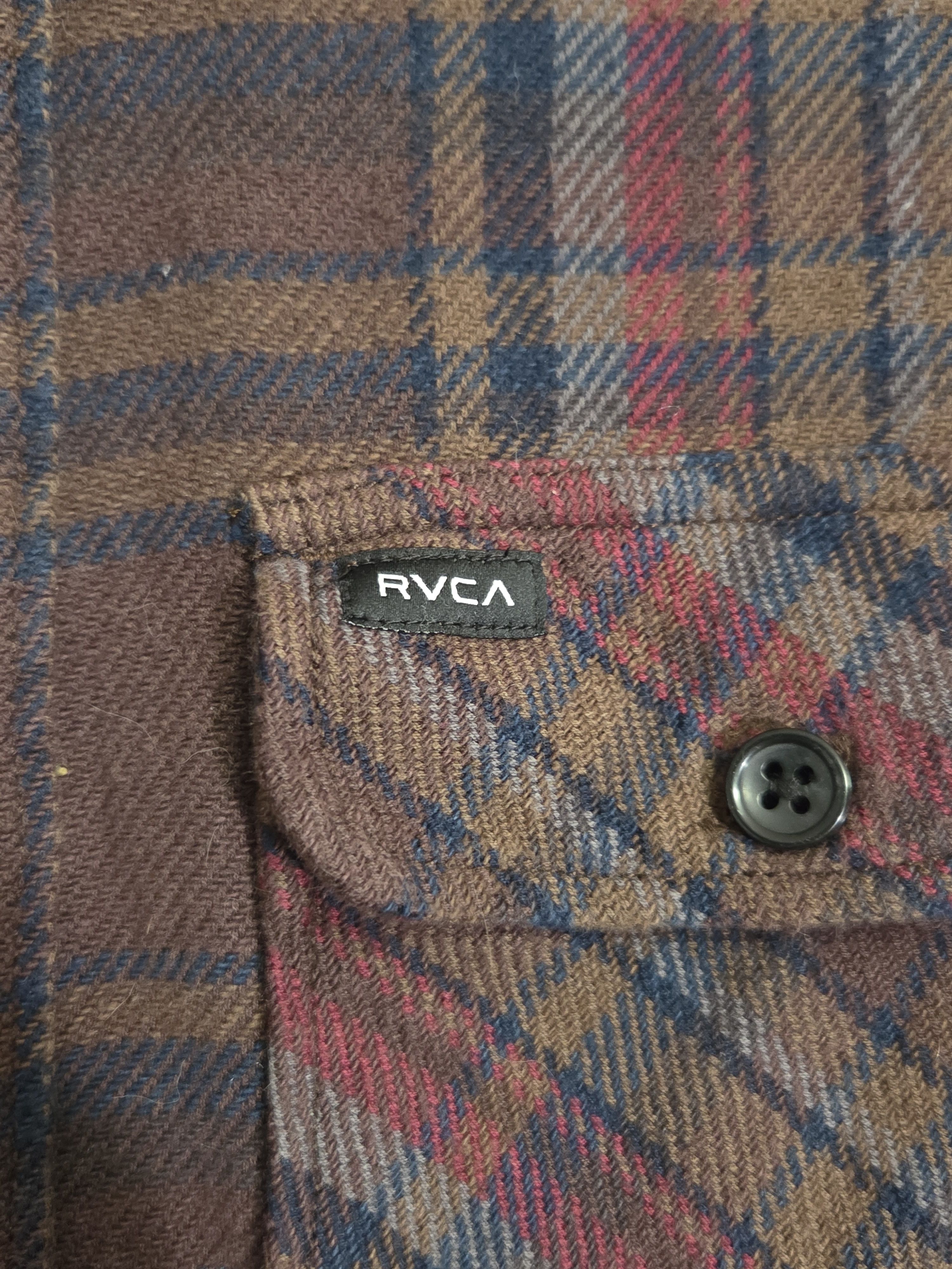 RVCA RVCA Pocketed Flannel Size US M / EU 48-50 / 2 - 3 Thumbnail