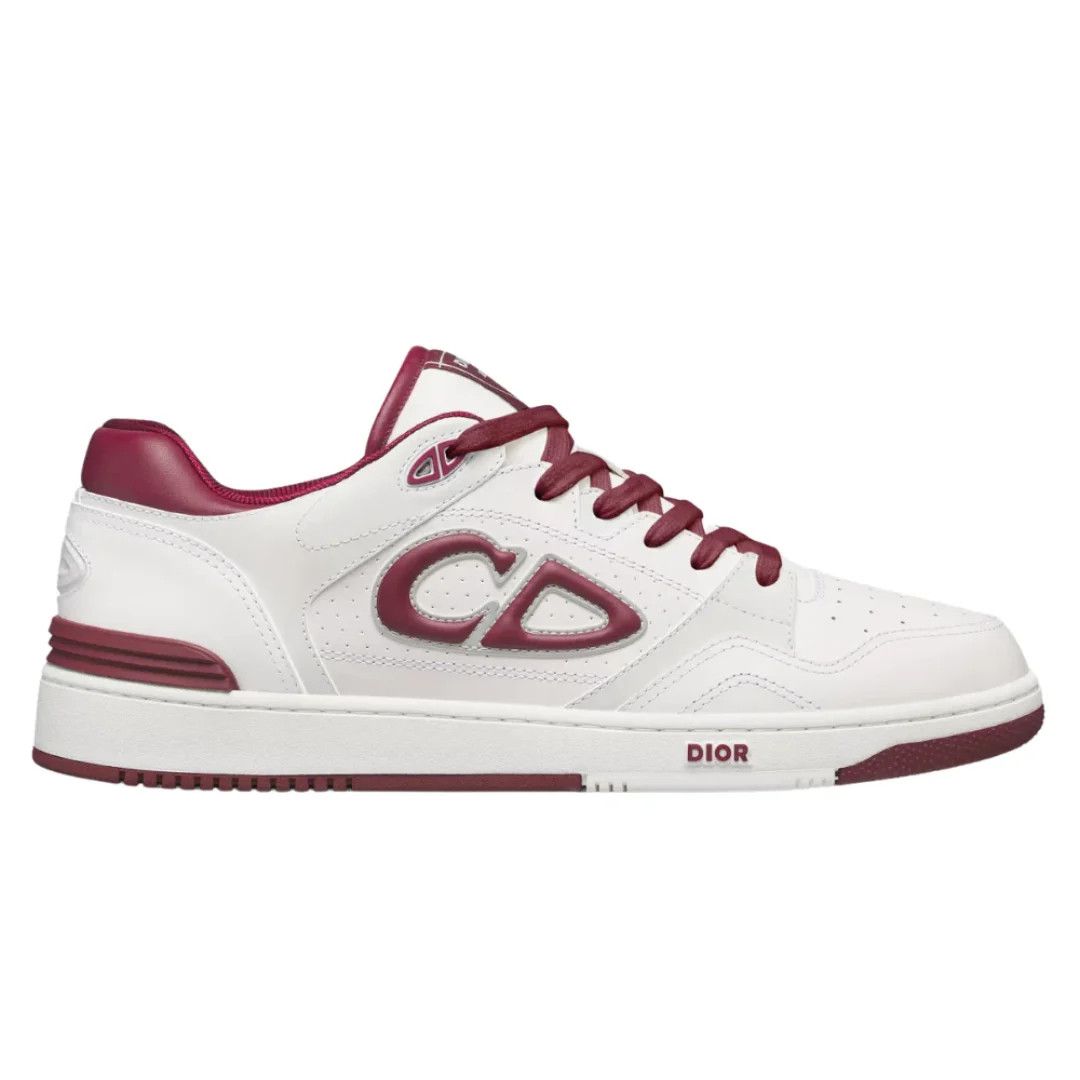 Dior o1mle0326 B57 Low-Top Sneakers in White/Red Size US 10 / EU 43 - 1 Thumbnail