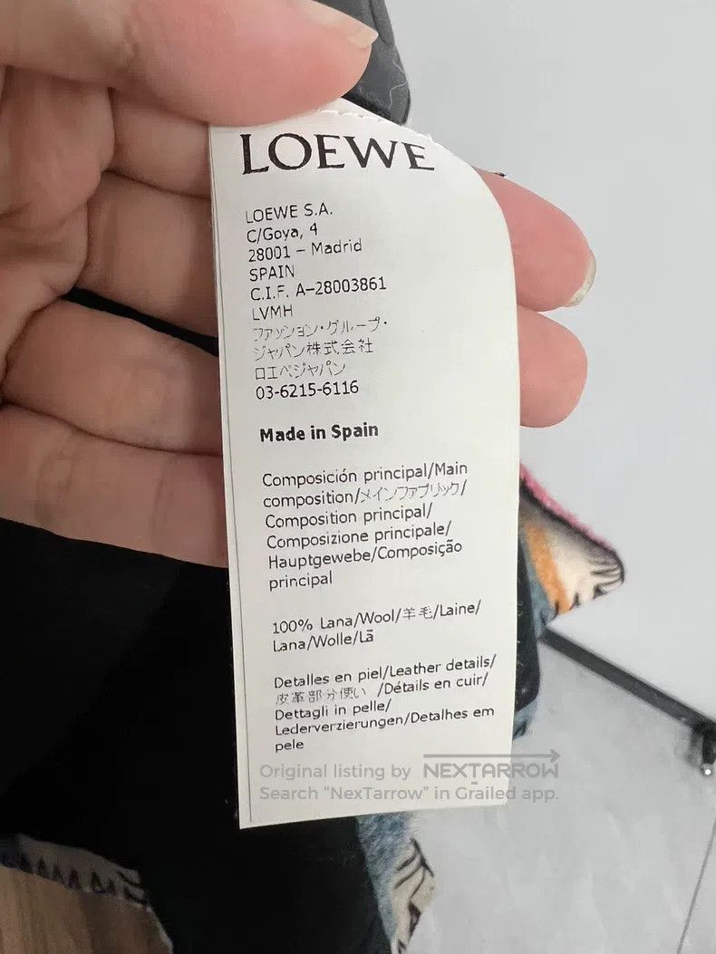 Loewe Loewe Color block vertical striped woolen jacket Size XXS / US 00 / IT 34 - 4 Thumbnail