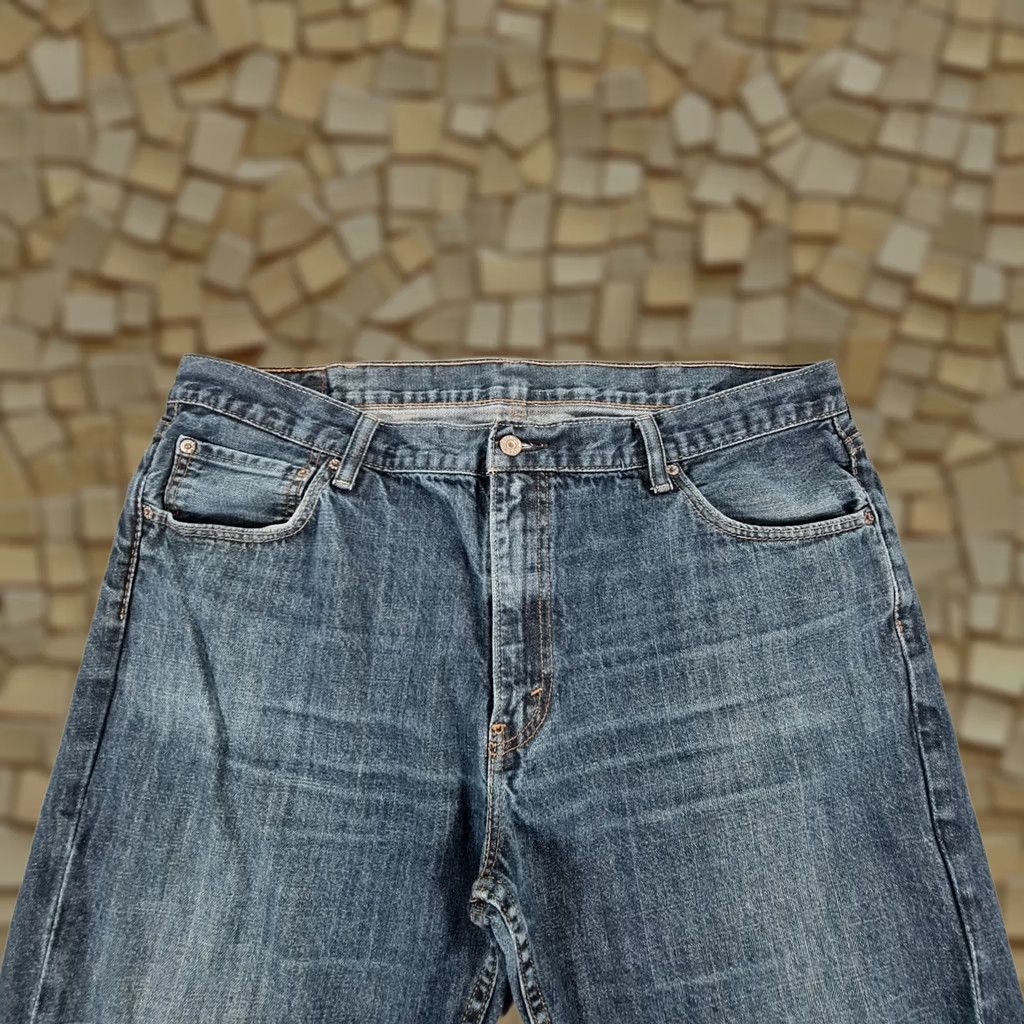 Levi's Levis 527 Jeans Mens Bootcut W42 L30 Blue Denim Zip Fly 5-Pocket Regular Fit Hamilton City USA Modern Vintage: No Size US 42 / EU 58 - 1 Thumbnail