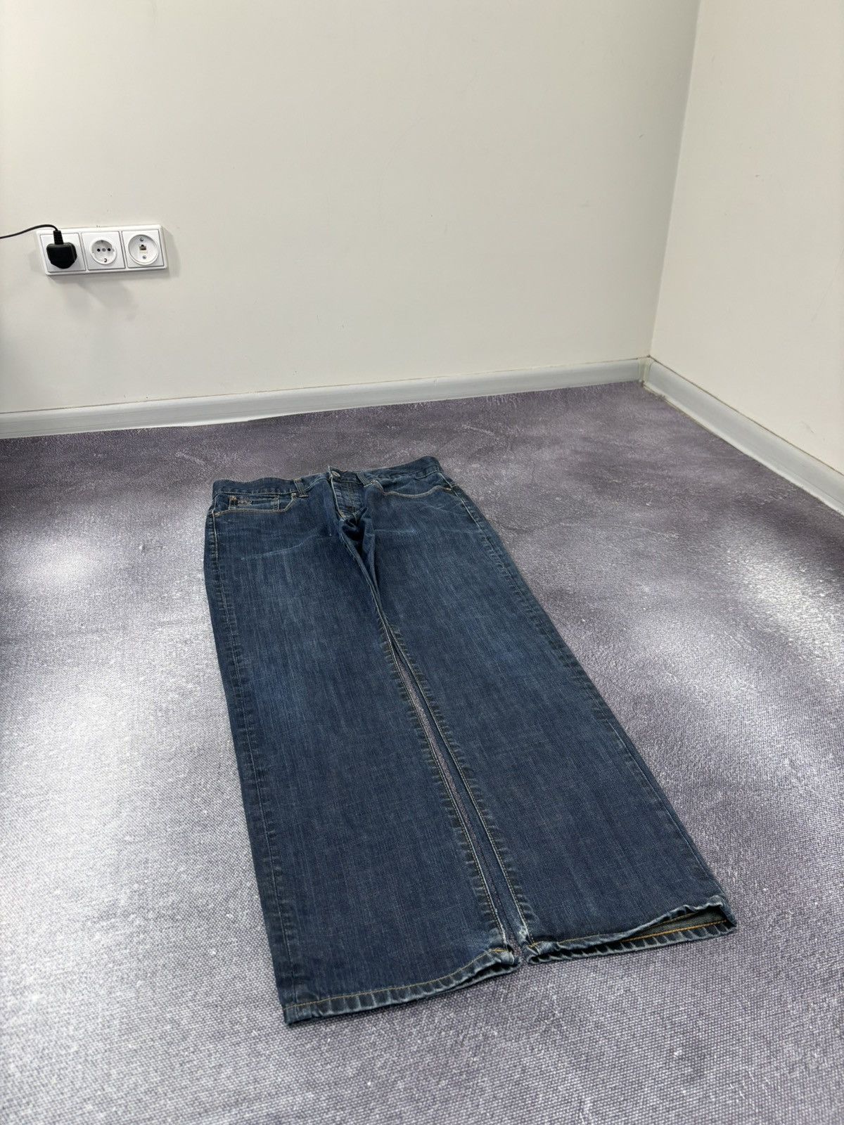 G-Star Vintage G-Star Raw Avant Garde Hype Blue Denim Biker Jeans Size US 33 - 6 Thumbnail