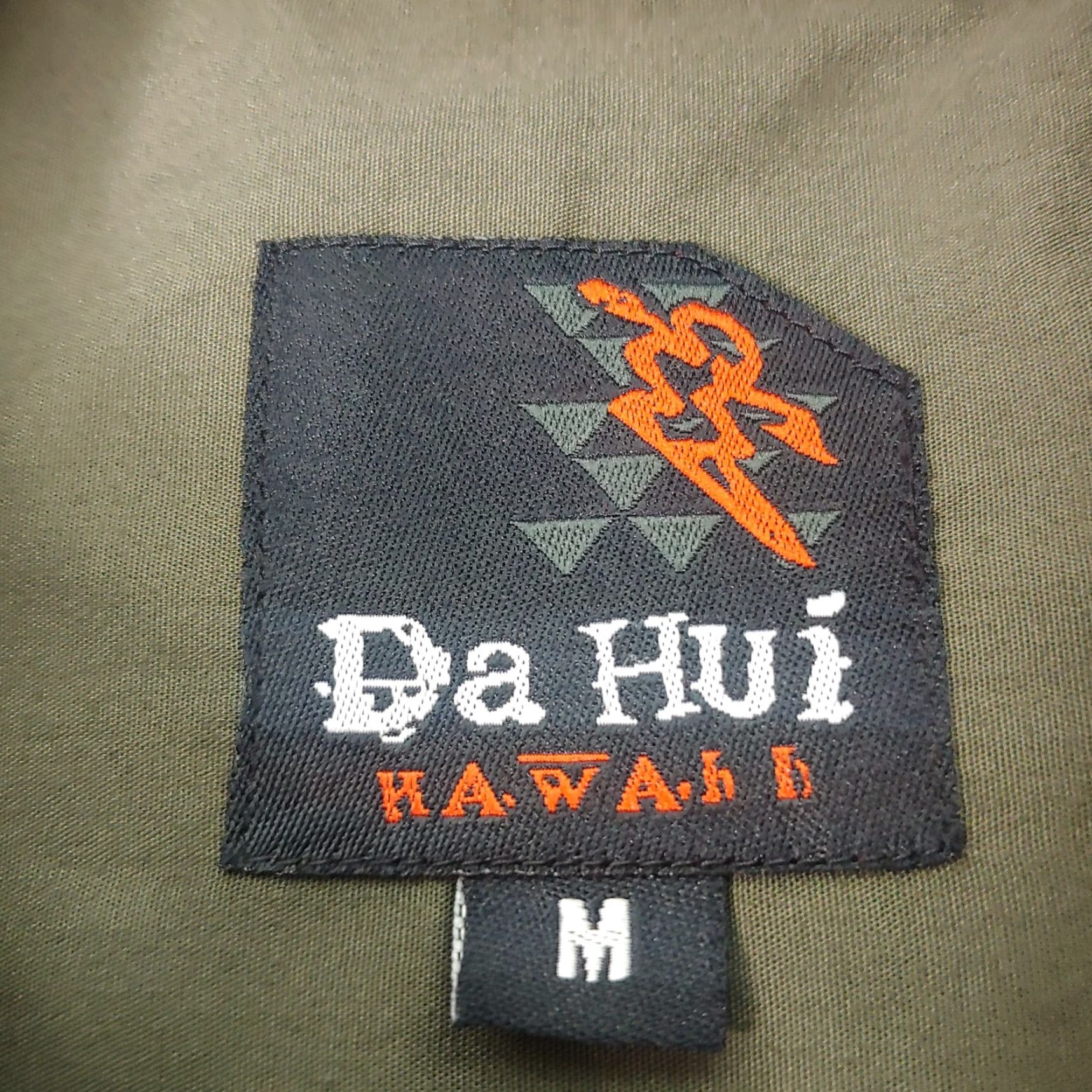 Olive Da Hui Hawaii Shirt Long Sleeve M Olive Button-Up Collar Casual Travel Size US M / EU 48-50 / 2 - 4 Thumbnail