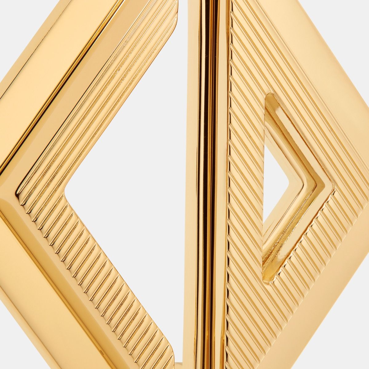 Dior o1bcso1str0126 Size: OS/Cd Diamond Belt Buckle in Golden Size ONE SIZE - 4 Thumbnail