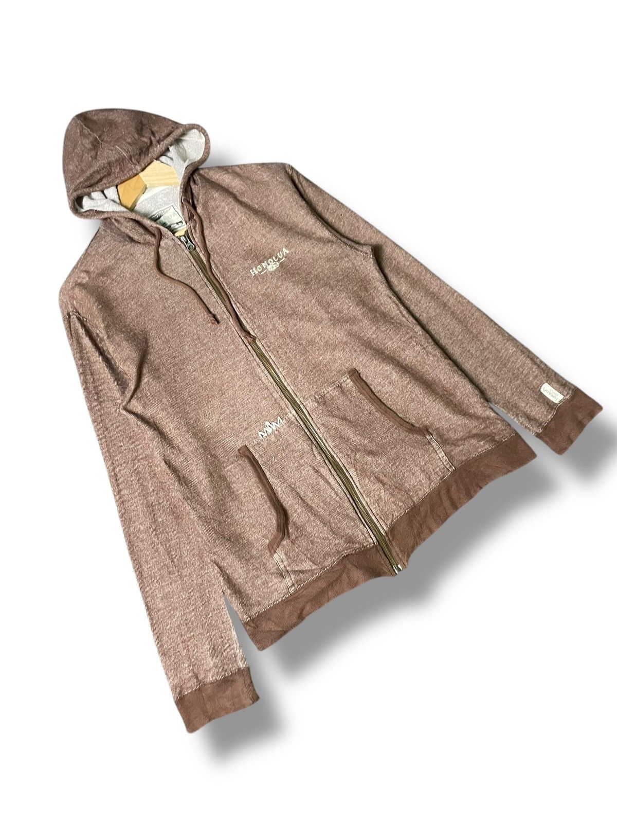 Japanese Brand HONOLUA Brand Full-Zip Hoodie (65) Size US L / EU 52-54 / 3 - 3 Thumbnail