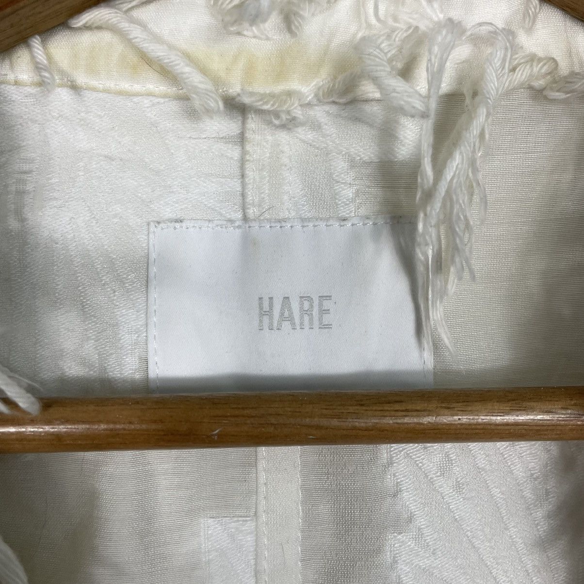 HARE Hare Faux Feathers Trim Jacket Size L / US 10 / IT 46 - 15 Thumbnail