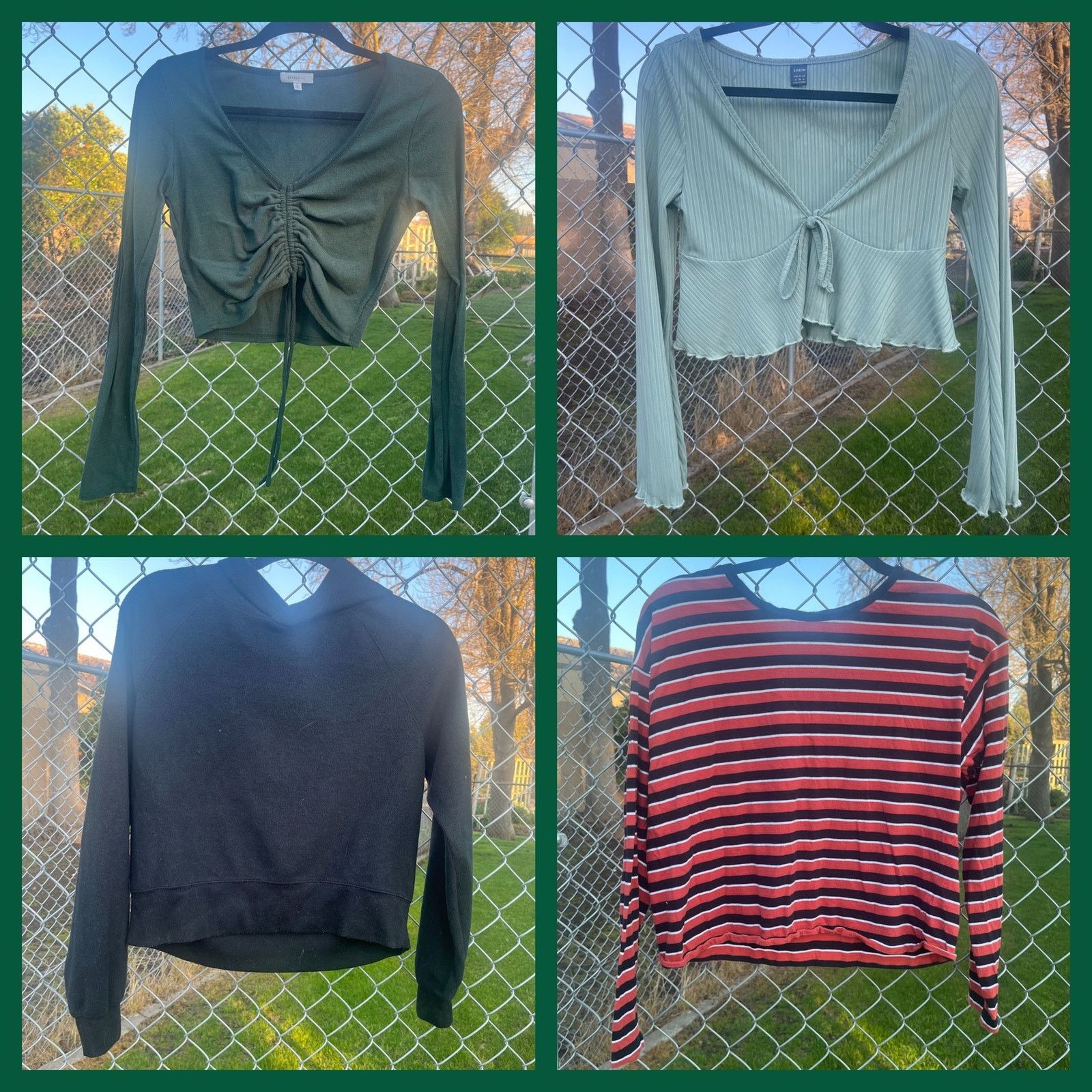 Forever 21 Long Sleeve Shirts 10 piece Bundle Small Medium Crop Top Size S / US 4 / IT 40 - 2 Thumbnail