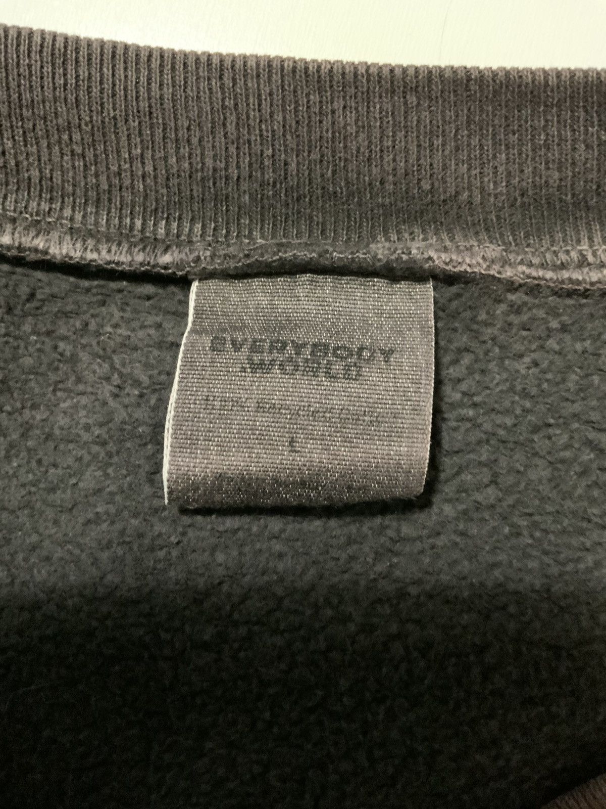 Everybody.World Everybody .World Vintage Faded Heavyweight Crew Sweatshirt Size US L / EU 52-54 / 3 - 5 Thumbnail