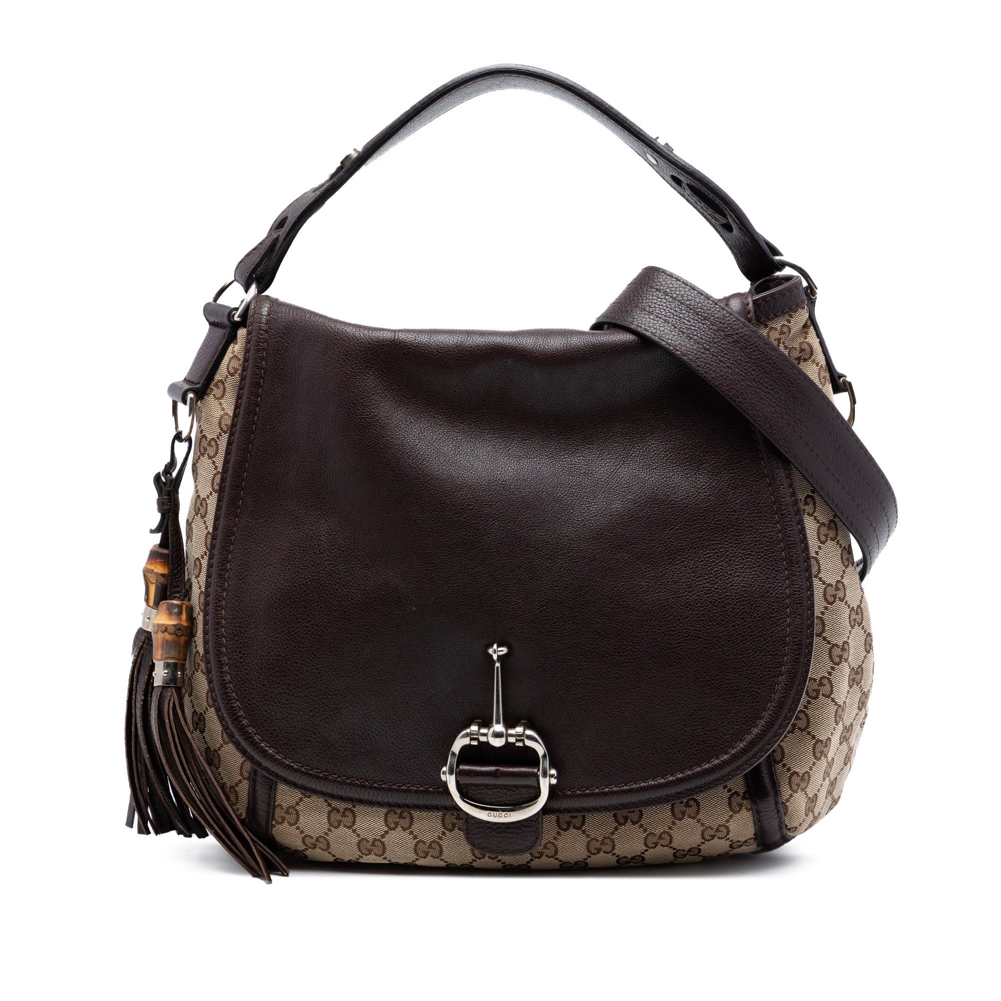 Gucci Large GG Canvas Techno Horsebit Satchel Size ONE SIZE - 1 Thumbnail