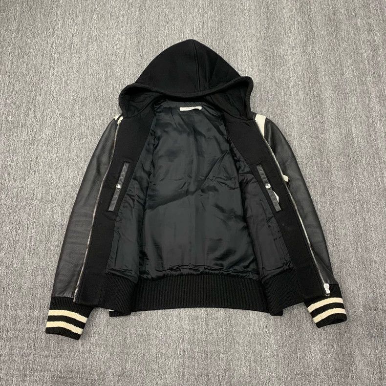 Givenchy Givenchy Size52 Black leather sleeve拼皮 back letter logo bas Size US M / EU 48-50 / 2 - 8 Thumbnail
