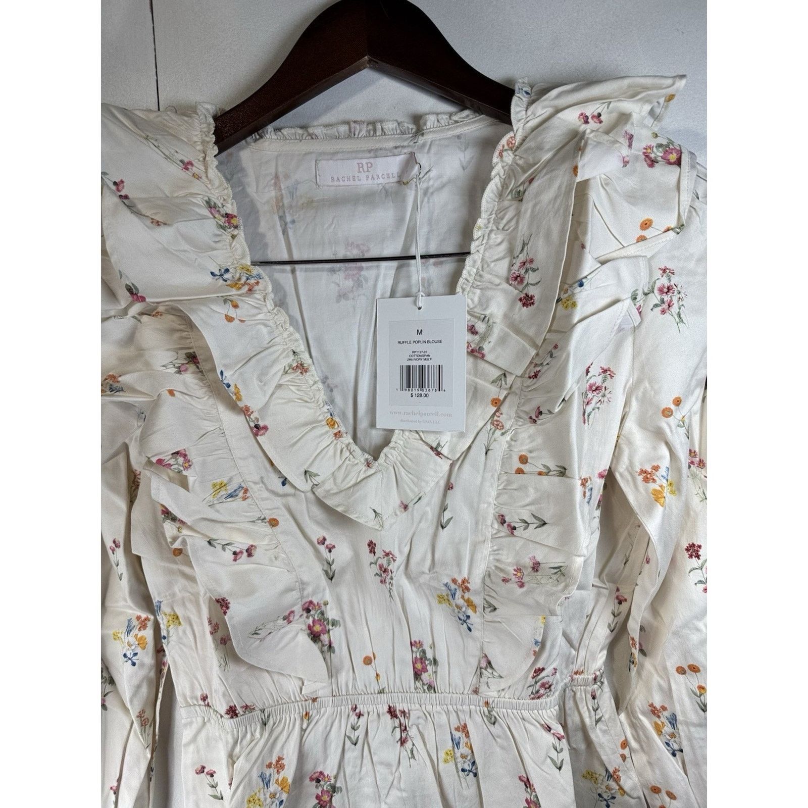 & Other Stories Rachel Parcell Poplin Blouse Floral Size M Size M / US 6-8 / IT 42-44 - 8 Thumbnail