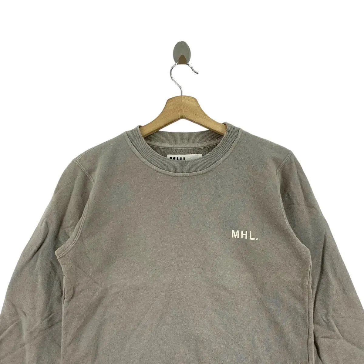 Margaret Howell Vintage MARGARET HOWELL MHL Plain Natural Dye Sweatshirt Size S / US 4 / IT 40 - 3 Thumbnail