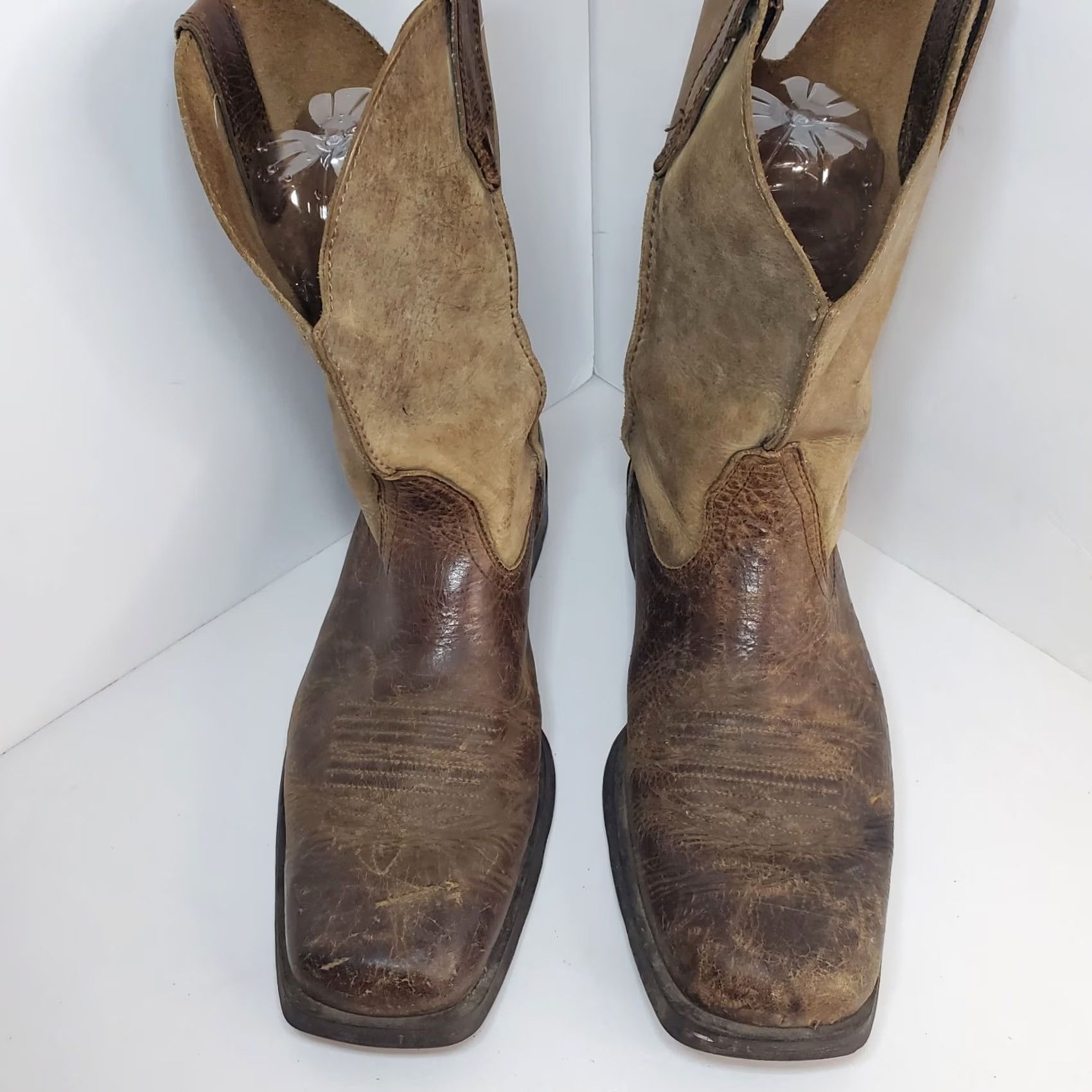 Ariat Ariat Rambler Boot Earth Brown Bomber Square Toe Mens Sz 10 D Western Workwear Size US 10 / EU 43 - 4 Thumbnail