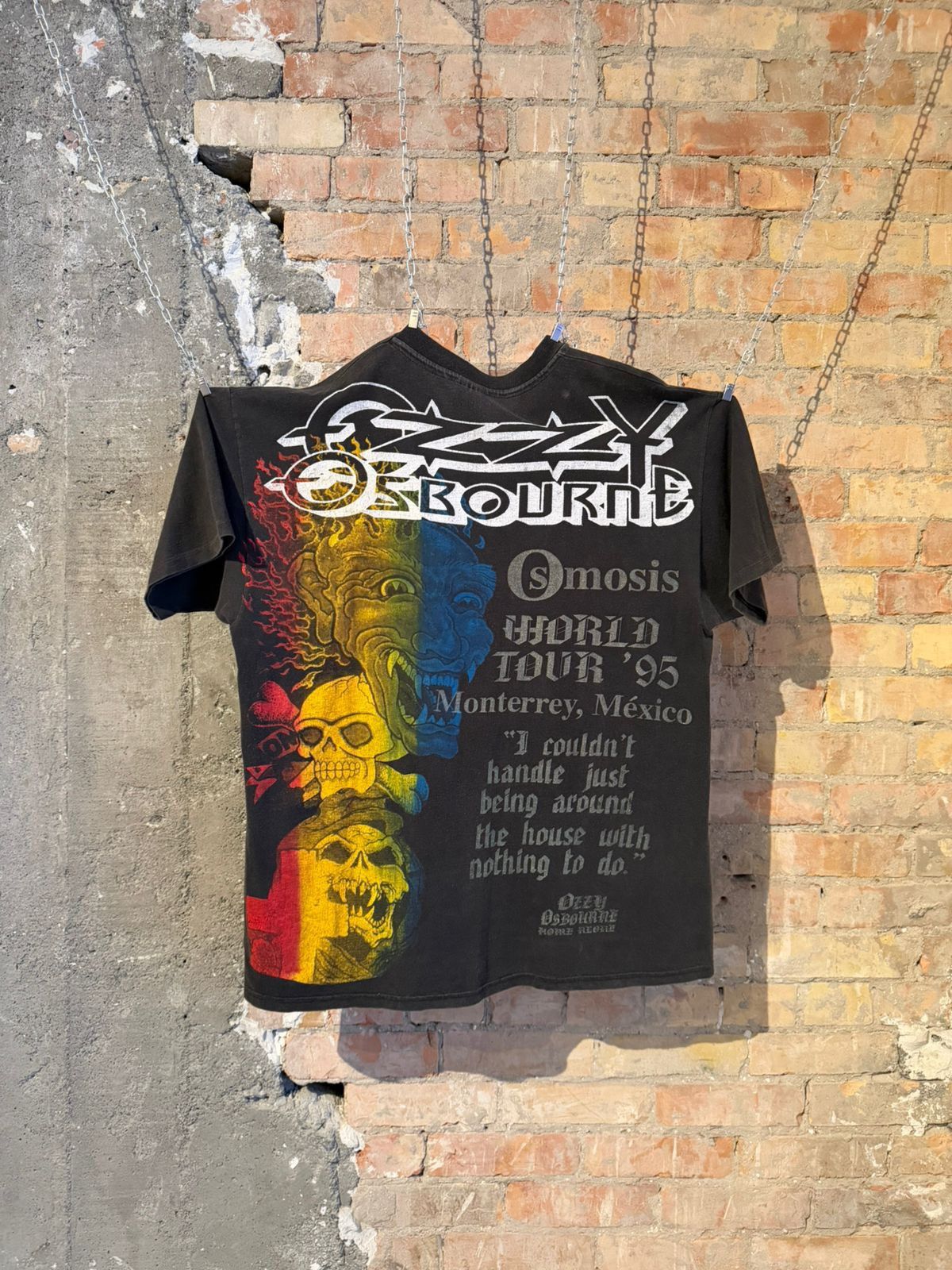 Vintage 90s Ozzy Osbourne “Ozzmosis Tour Monterrey” Size US XXL / EU 58 / 5 - 3 Thumbnail
