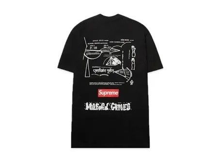 Supreme Supreme Milford Graves Tee 'Black' Size US L / EU 52-54 / 3 - 2 Thumbnail