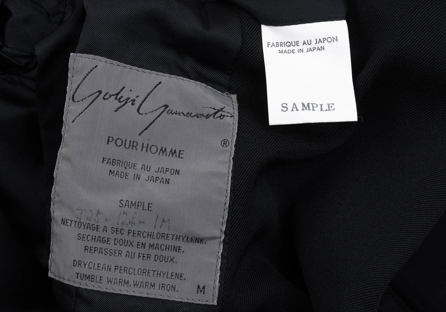 Yohji Yamamoto Yohji Yamamoto Double Jacket in Navy Size US M / EU 48-50 / 2 - 18 Thumbnail