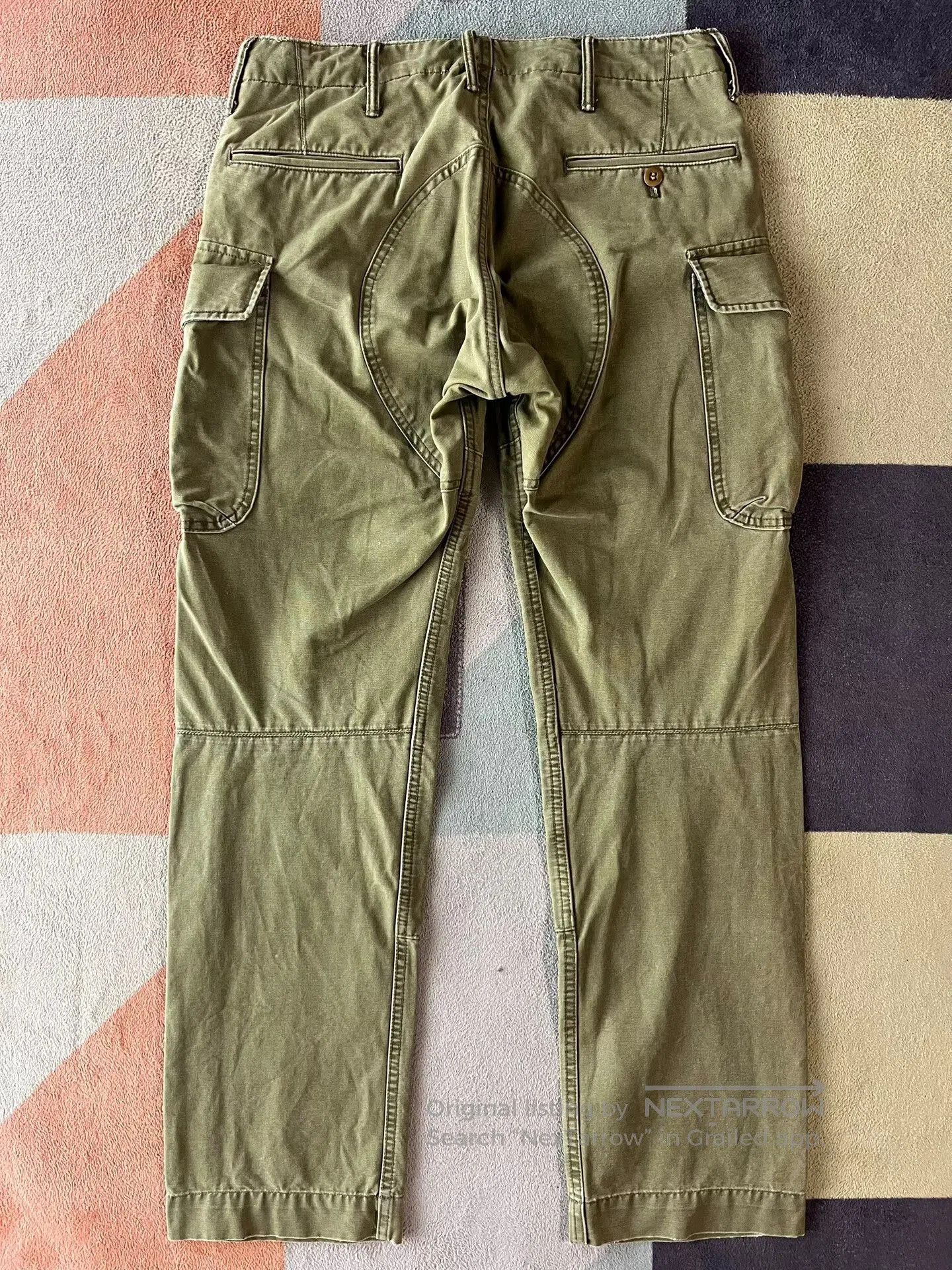 RRL Ralph Lauren RRL Military Cargo Work Pants. Size US 32 / EU 48 - 2 Thumbnail