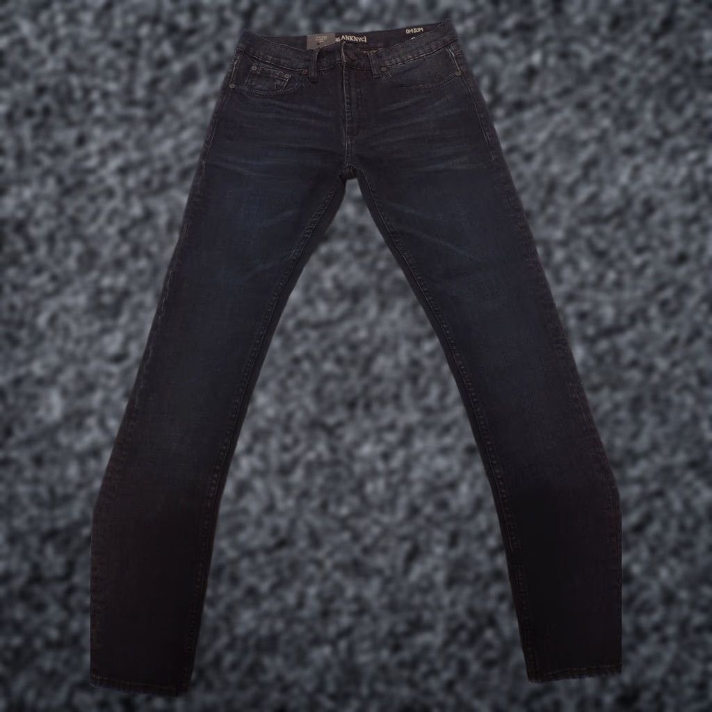 Vintage NWT BlankNYC Jeans Skinny Women Denim Blue Dark Stretch Slim Mid Rise 28 Regular Size 28 Pants Size 28" / US 6 / IT 42 - 1 Thumbnail