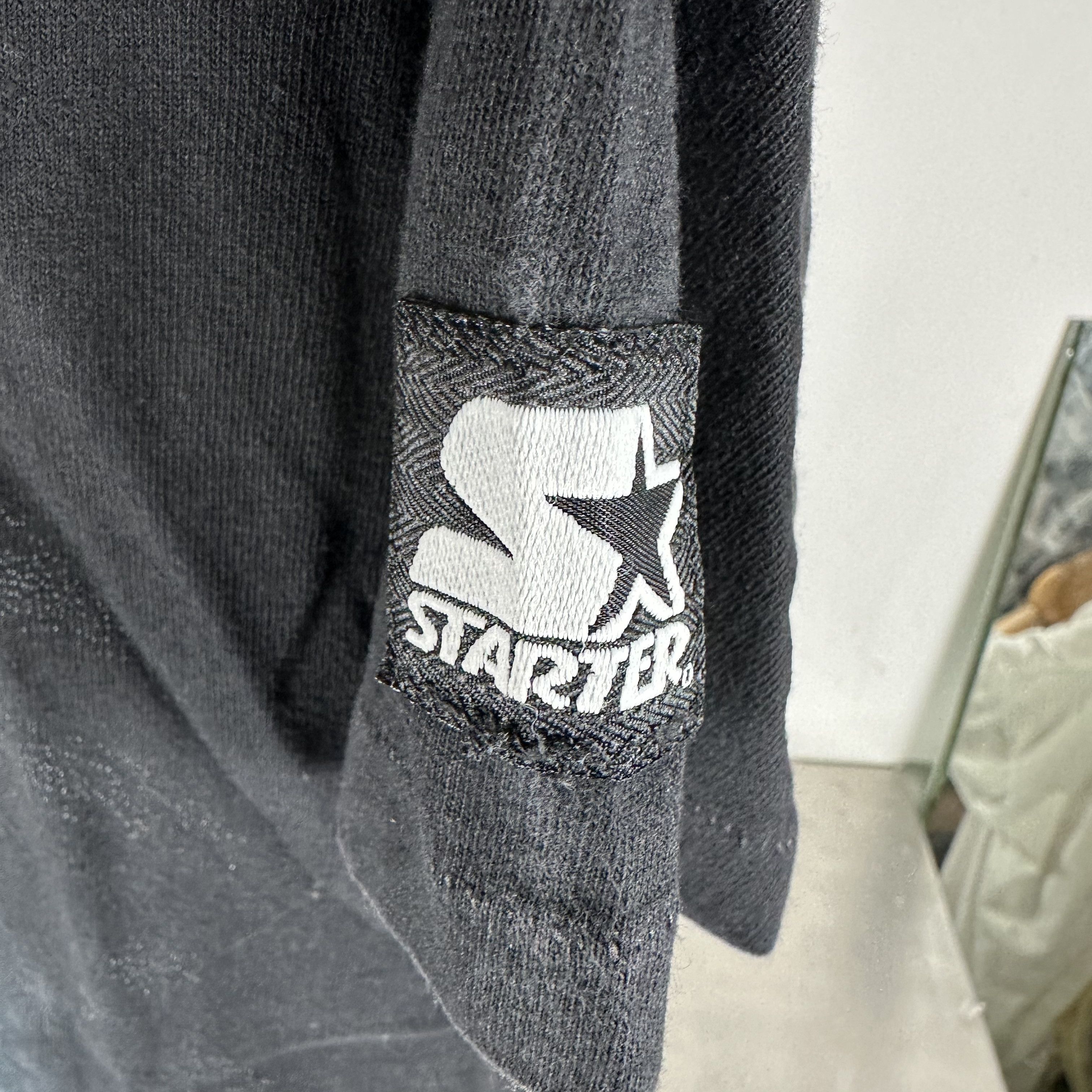Vintage 90s San Jose Sharks NHL Starter Graphic Large T-Shirt Size US L / EU 52-54 / 3 - 5 Thumbnail