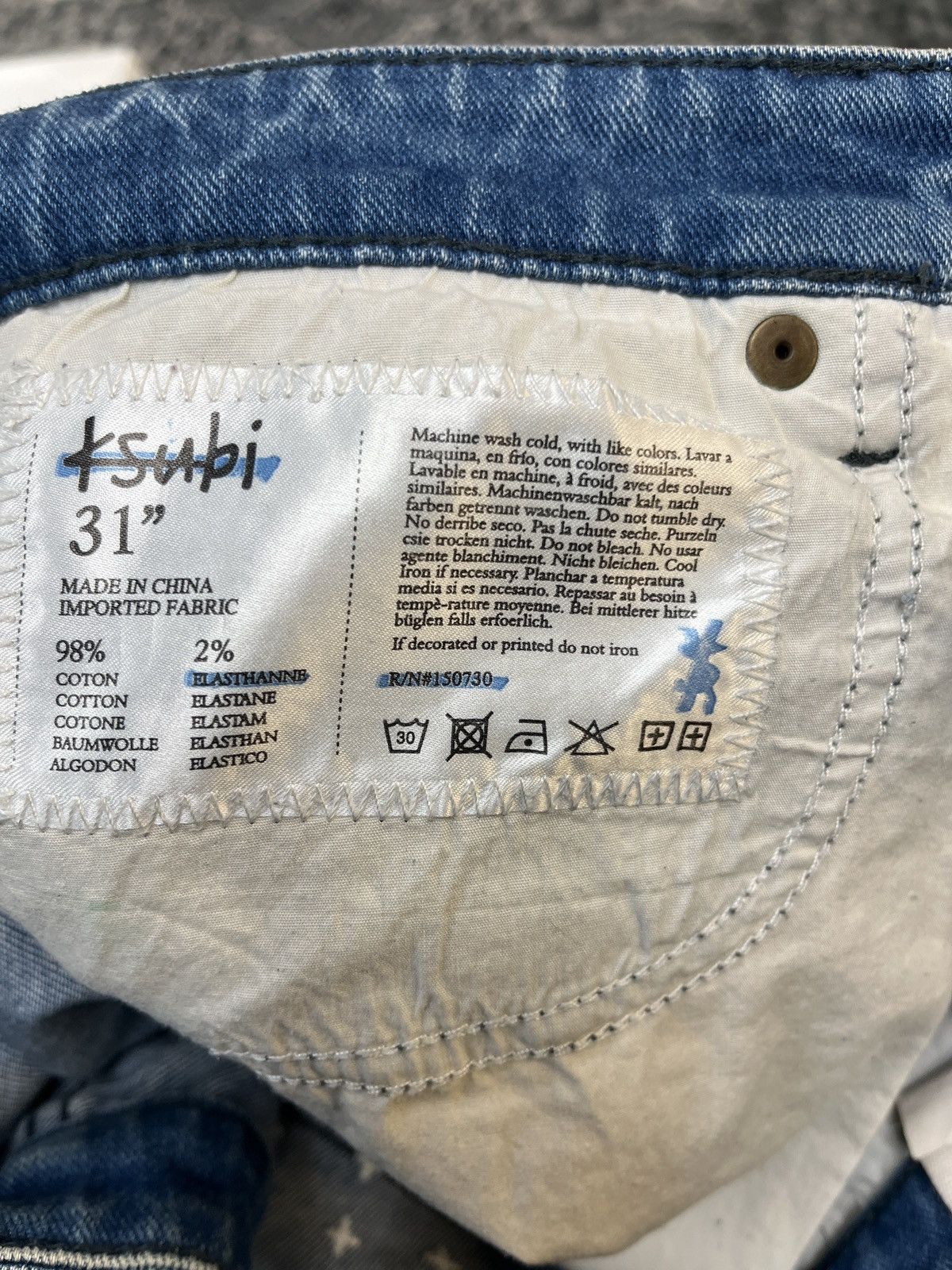 Ksubi Ksubi Ripped Jeans Size US 31 - 4 Thumbnail