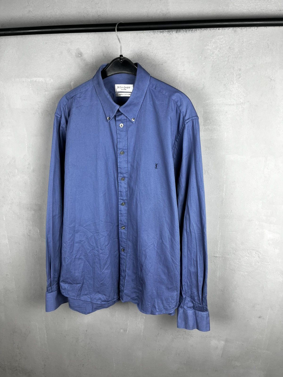 Yves Saint Laurent Yves Saint Laurent button shirt vintage 90s Size US XL / EU 56 / 4 - 4 Thumbnail