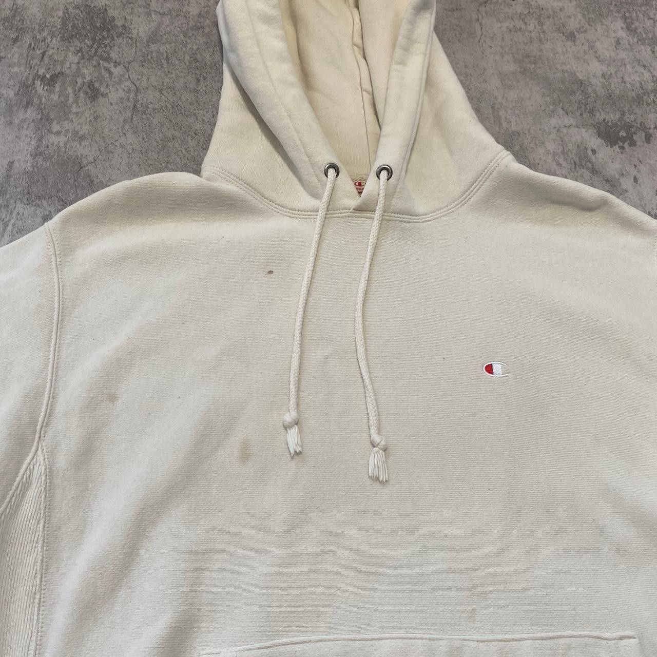 Champion White Champion Reverse Weave hoodie Streetwear Size US M / EU 48-50 / 2 - 3 Thumbnail