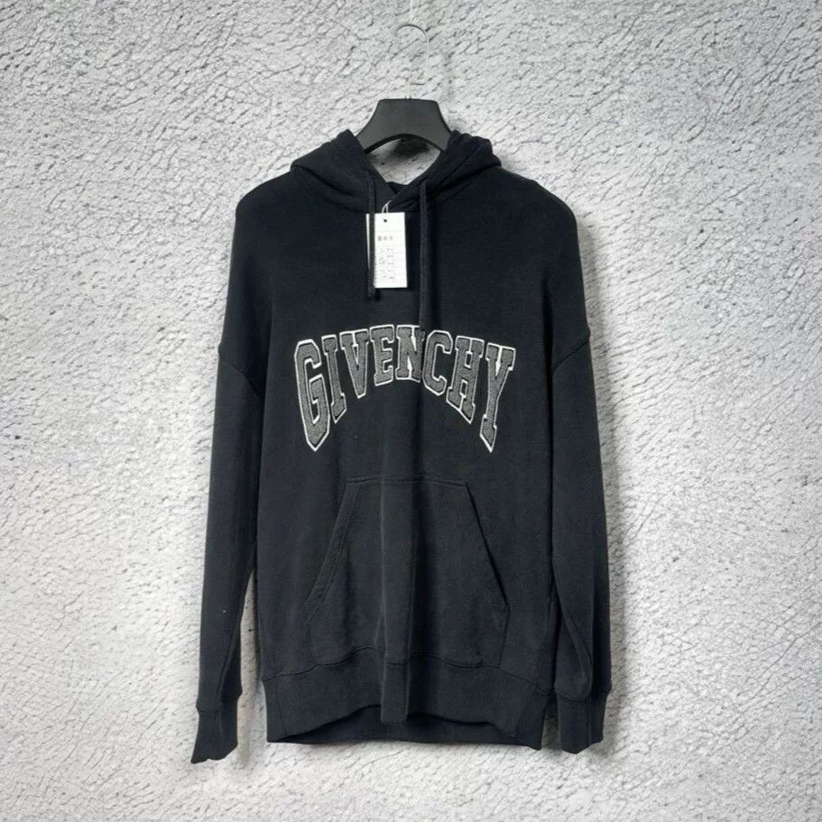 Givenchy Givenchy Arched Logo Hoodie S Size US S / EU 44-46 / 1 - 1 Thumbnail