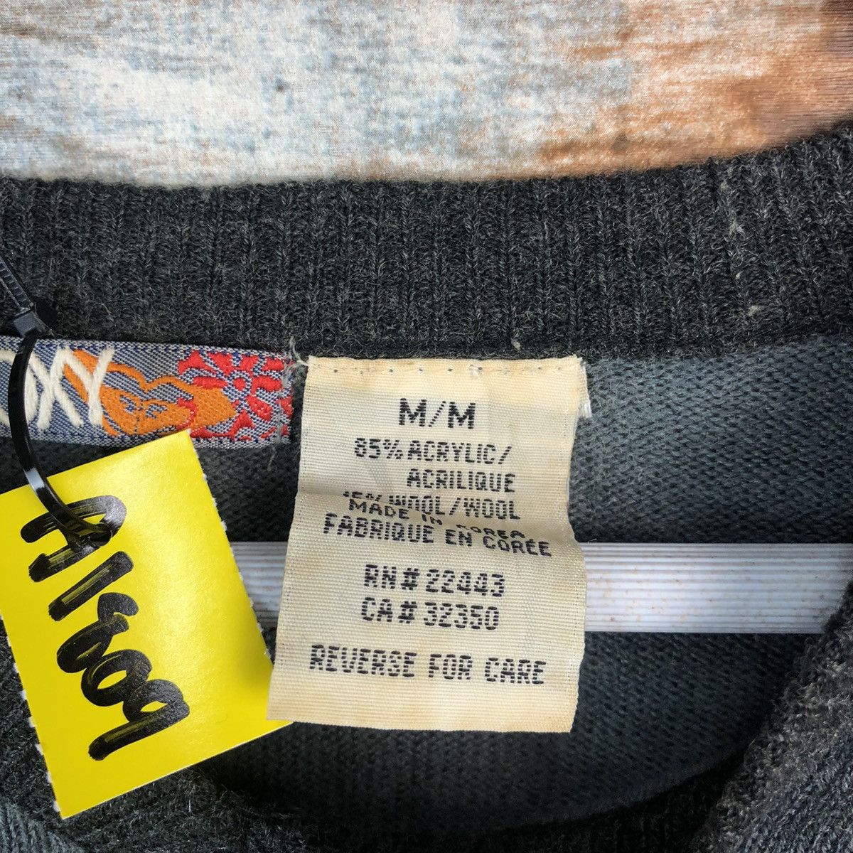 Homespun Knitwear × Japanese Brand Roxy Grey Knitwear sweatshirt #A1809 Size M / US 6-8 / IT 42-44 - 10 Thumbnail