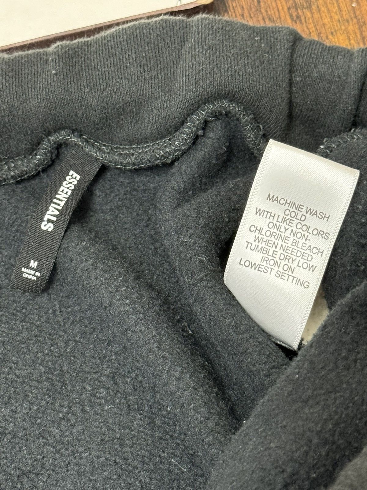 Fear of God Fear of God Essentials Stripe Sweatpants Black SZ Medium💥 Size US 32 / EU 48 - 12 Thumbnail
