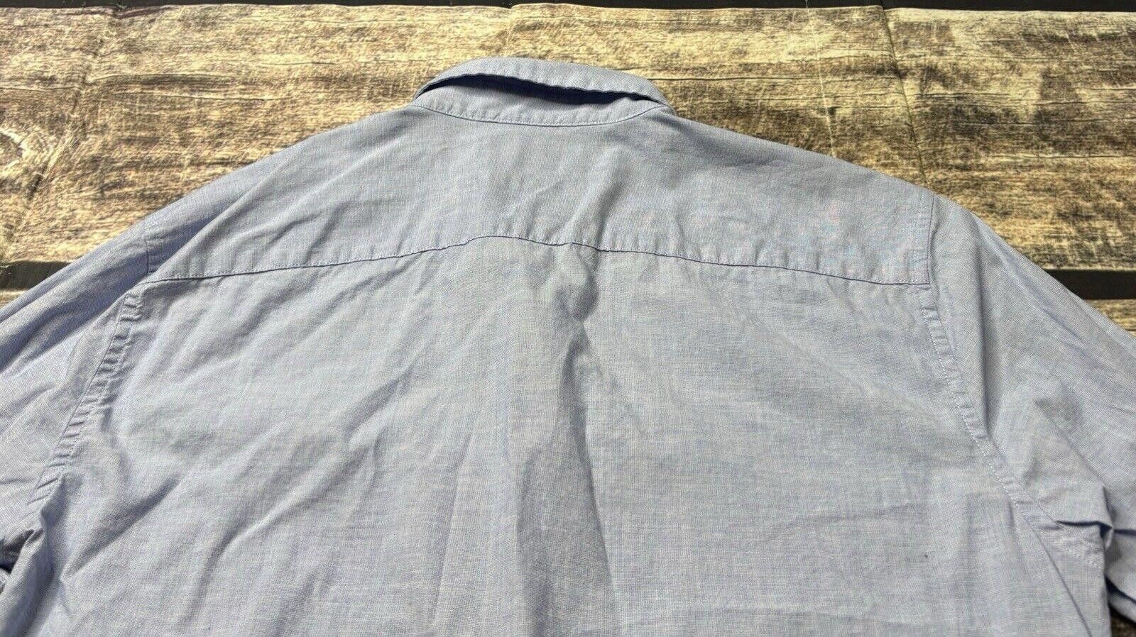 Bonobos Bonobos Dress Shirt Men's Medium Stretch Standard Fit Cotton Size US M / EU 48-50 / 2 - 6 Thumbnail