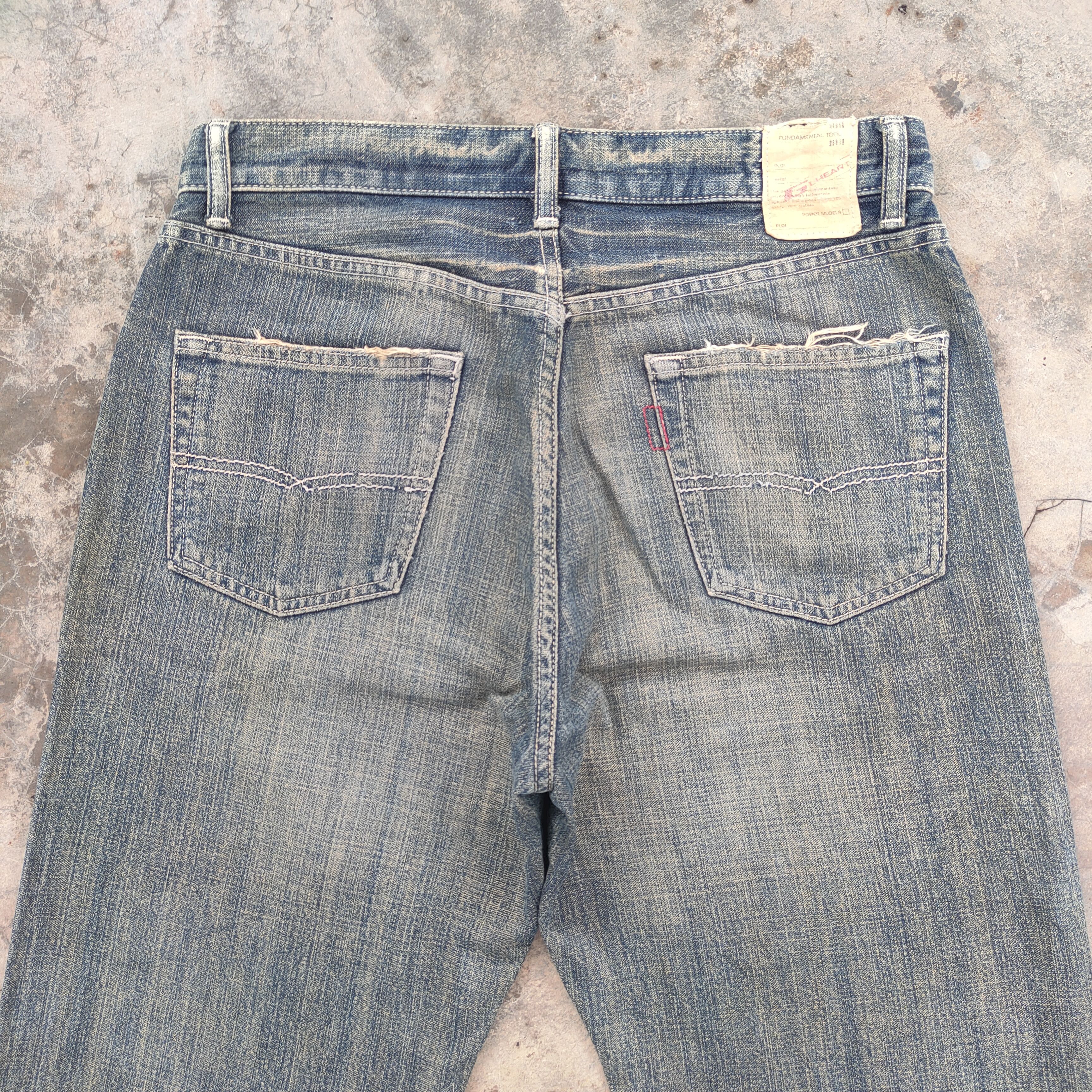 Japanese Brand × Jean × Rusty VINTAGE RUSTY JAPANESE FADED DENIM JEANS PANTS Size US 31 - 10 Thumbnail