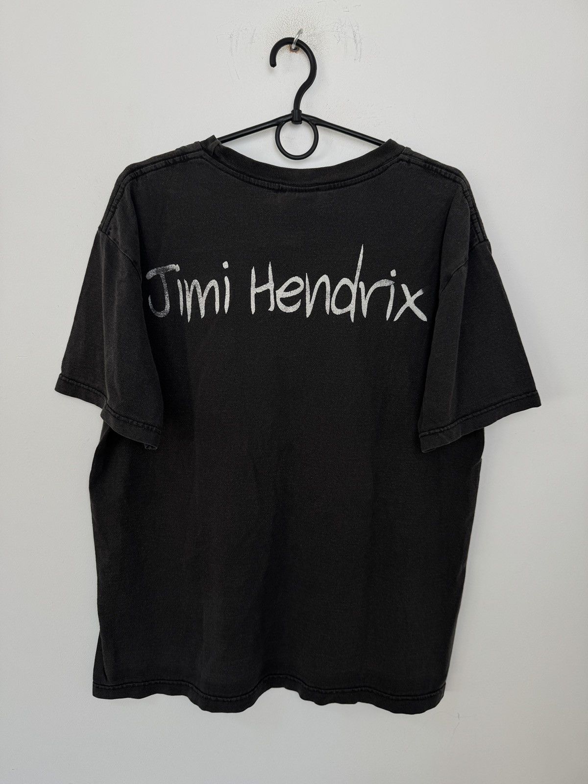 Jimi Hendrix × Vintage Vintage Jimi Hendrix T-Shirt Over Print Size US L / EU 52-54 / 3 - 2 Thumbnail
