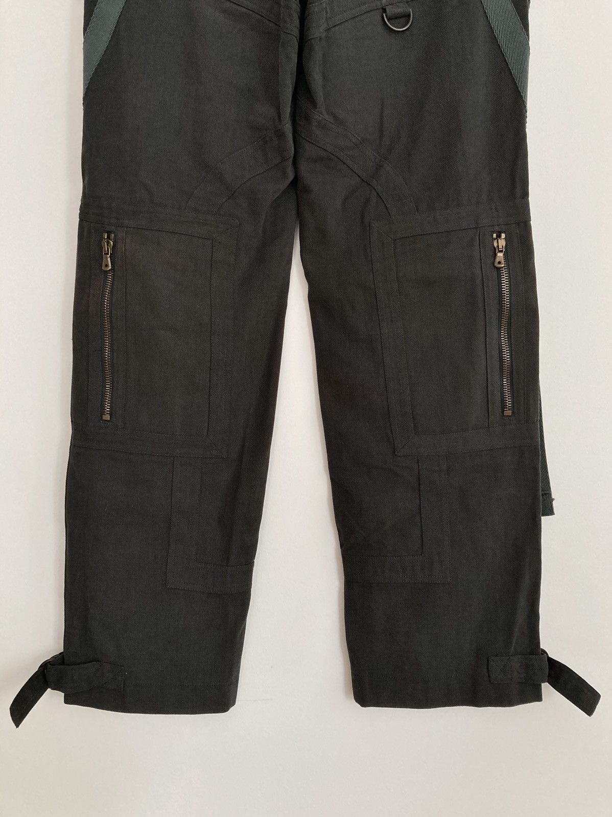 Dolce & Gabbana A/W 2003 Bondage Side Strap Cargos Size US 34 / EU 50 - 12 Thumbnail