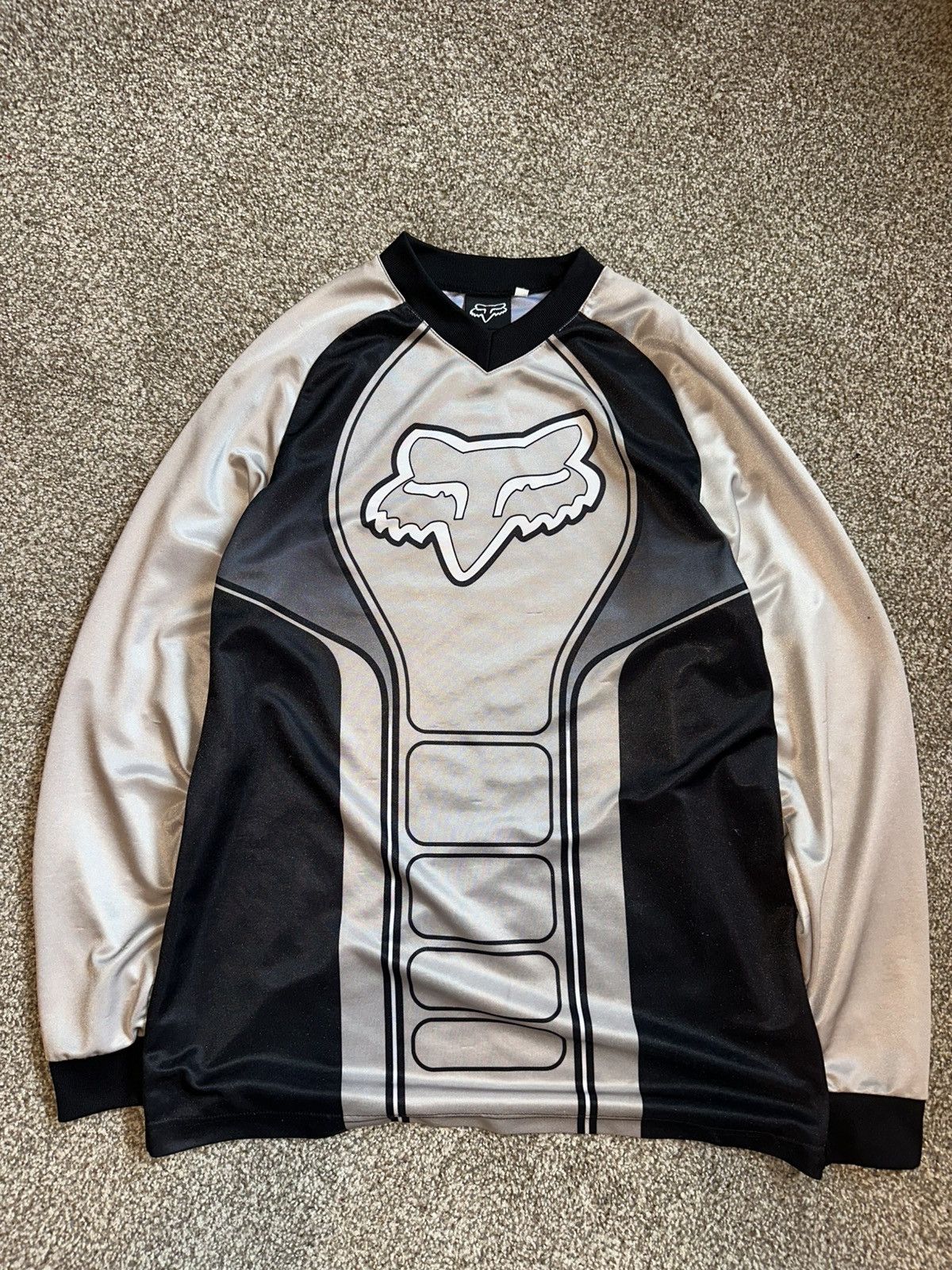 Fox Racing Vintage 2000's Y2K Fox jersey moto racing | Grailed