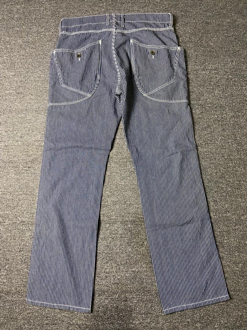 Japanese Brand 🔥 UNION MADE Hickory Stripes Pants 🔥 (136) Size US 33 - 3 Thumbnail