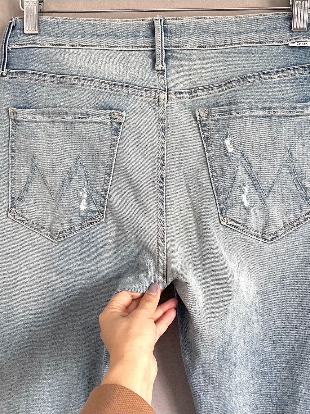 MOTHER MOTHER‎ The Rascal Ankle Snippet Mid Rise Straight Leg Jeans Size 30" / US 8 / IT 44 - 12 Thumbnail